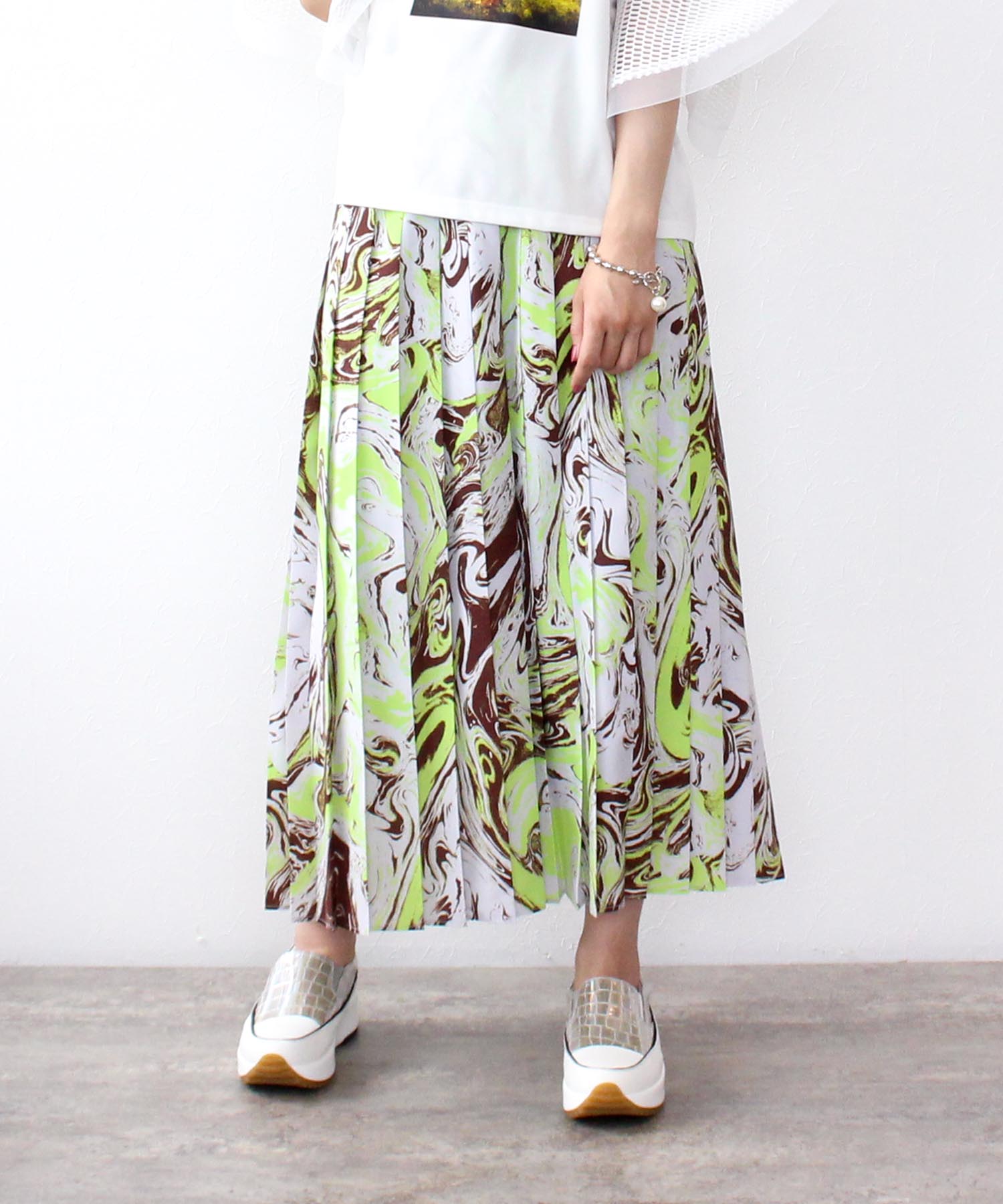 牛革クロコ型押しスリッポン | AND ON JIONE STORE(アンドオン