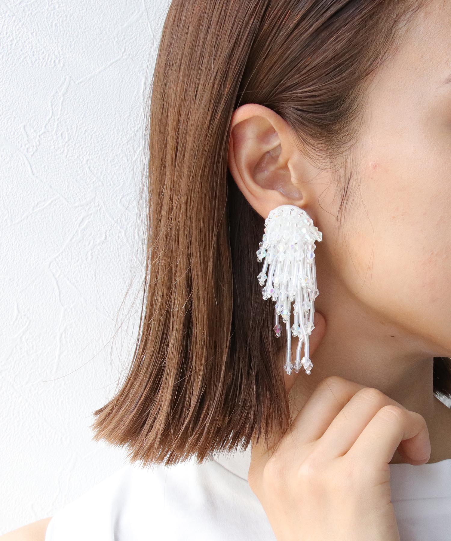 ビーズボリュームピアス | AND ON JIONE STORE(アンドオン)ジオン