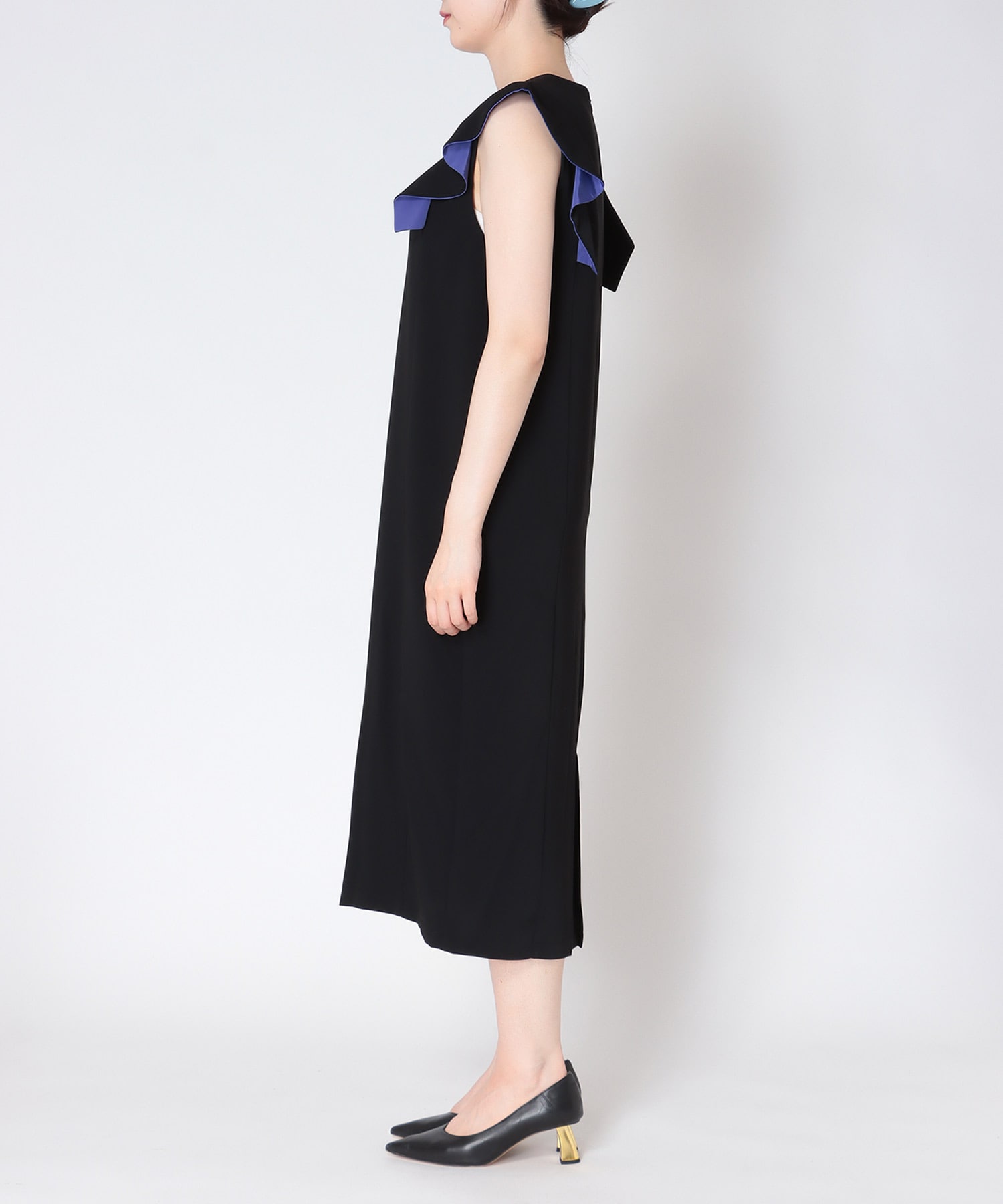 配色デザインスリーブワンピース | AND ON JIONE STORE(アンドオン