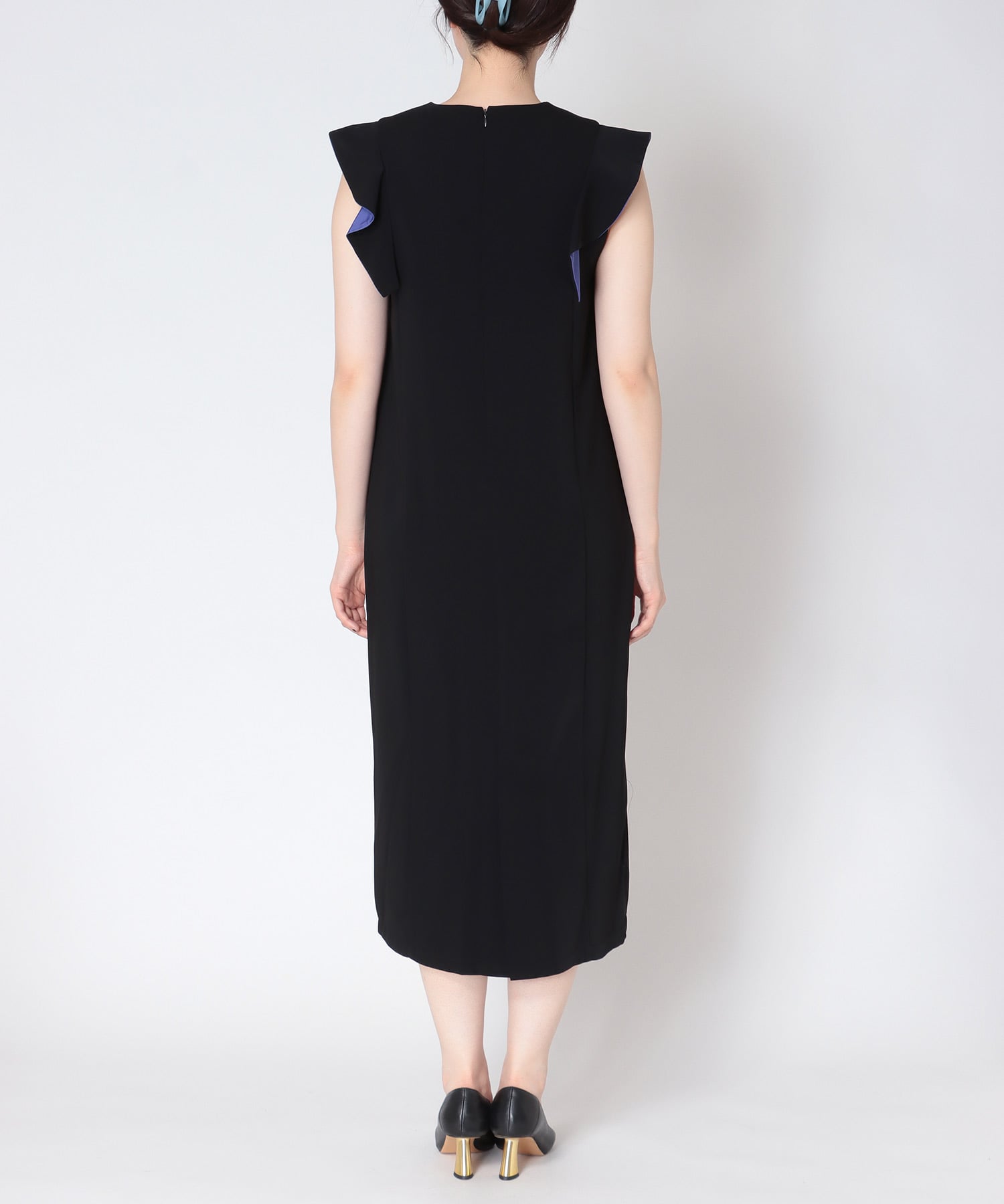 配色デザインスリーブワンピース | AND ON JIONE STORE(アンドオン
