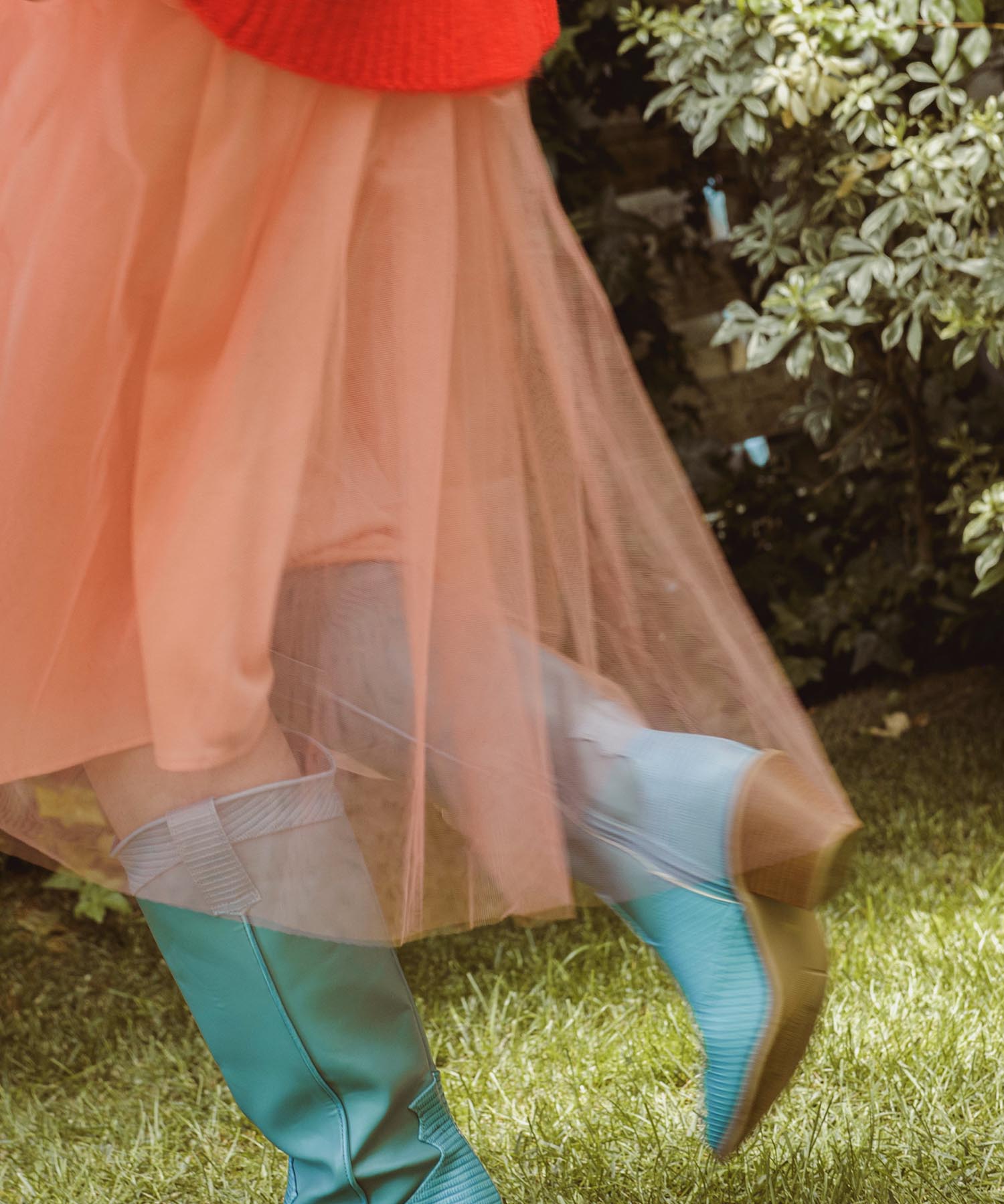 ウエスタン風ブーツ