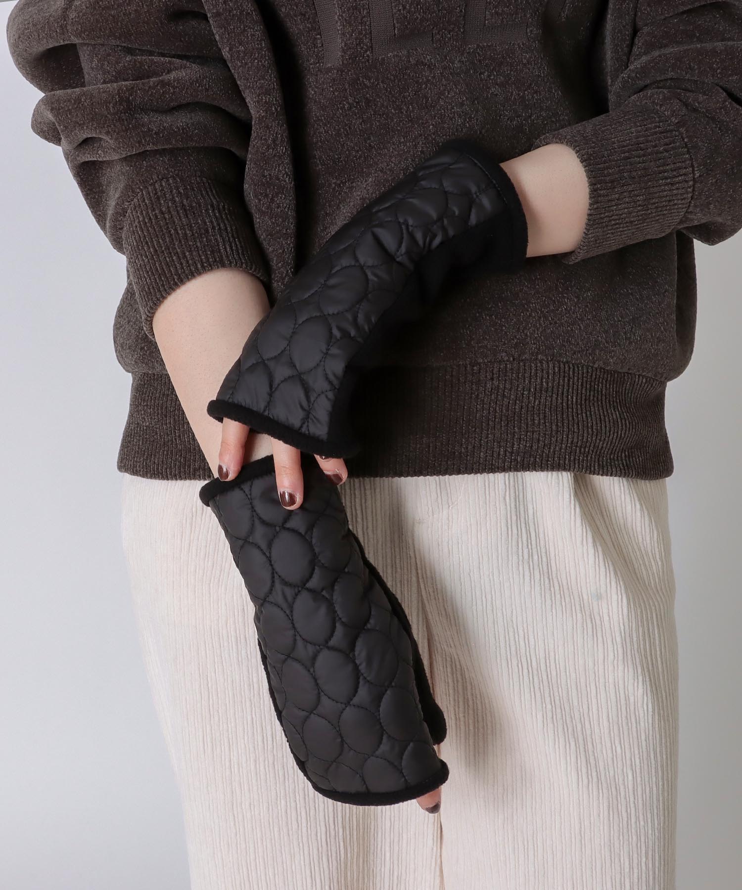 タフタ×フリースコンビグローブ