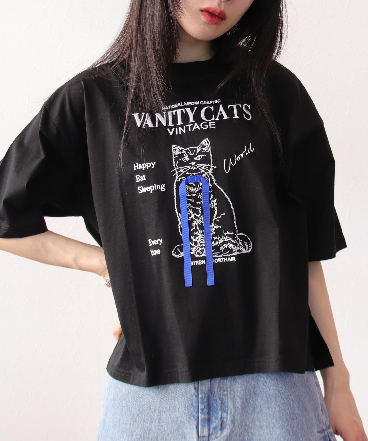 VANITY CAT Tシャツ