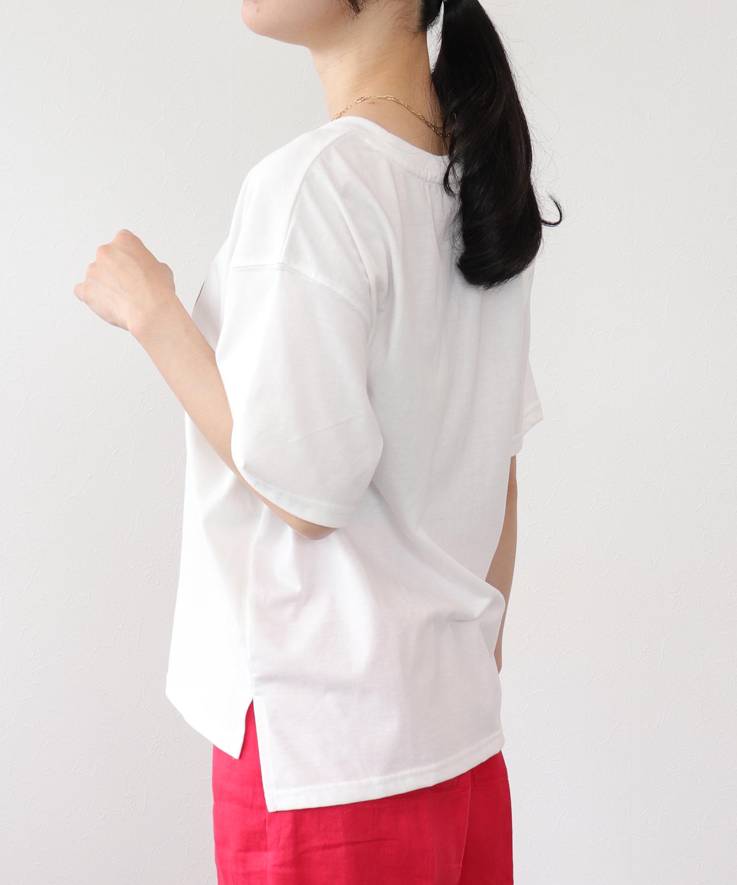スパンコール使いロゴTシャツ | AND ON JIONE STORE（アンドオン 