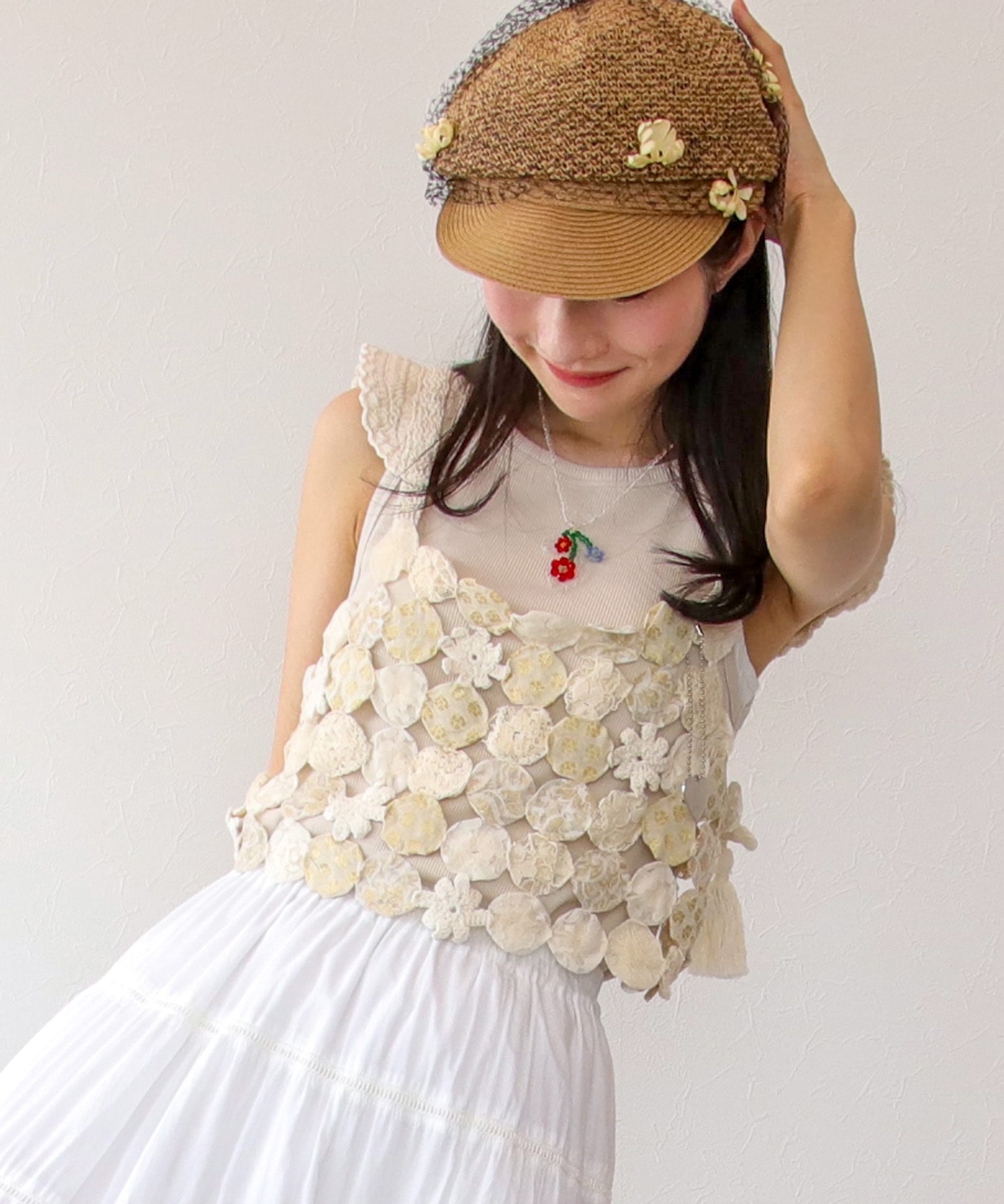 【HEY! Mrs ROSE】Happy Cropped Tops