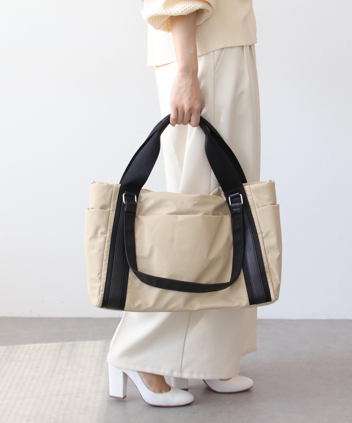 ＜WEB先行販売＞【撥水加工】ライントートBAG