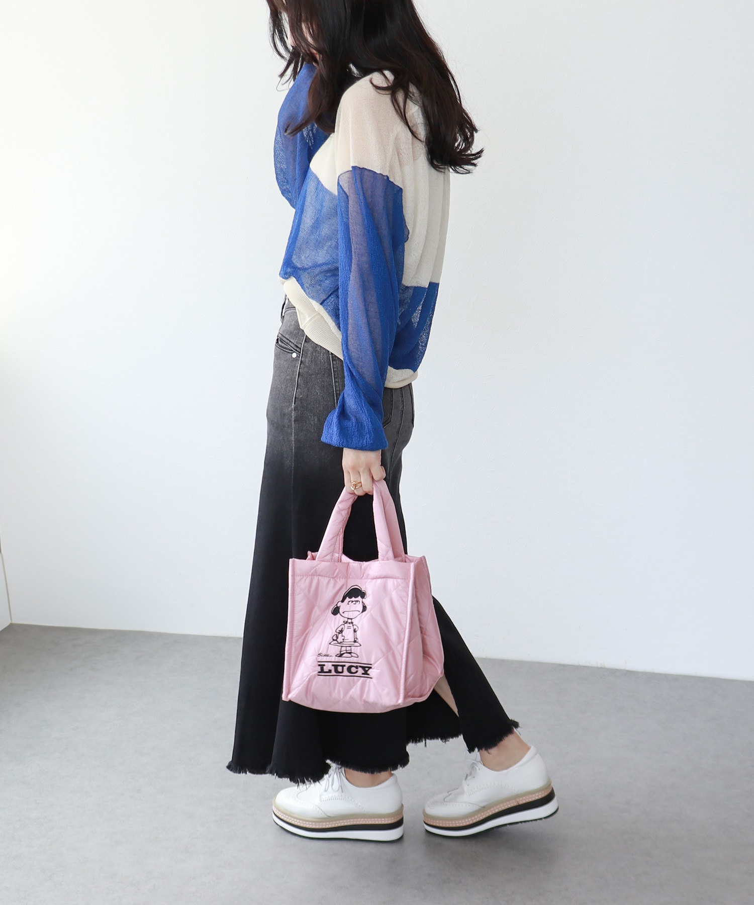 グラデーションマーメイドデニムスカート | AND ON JIONE STORE  