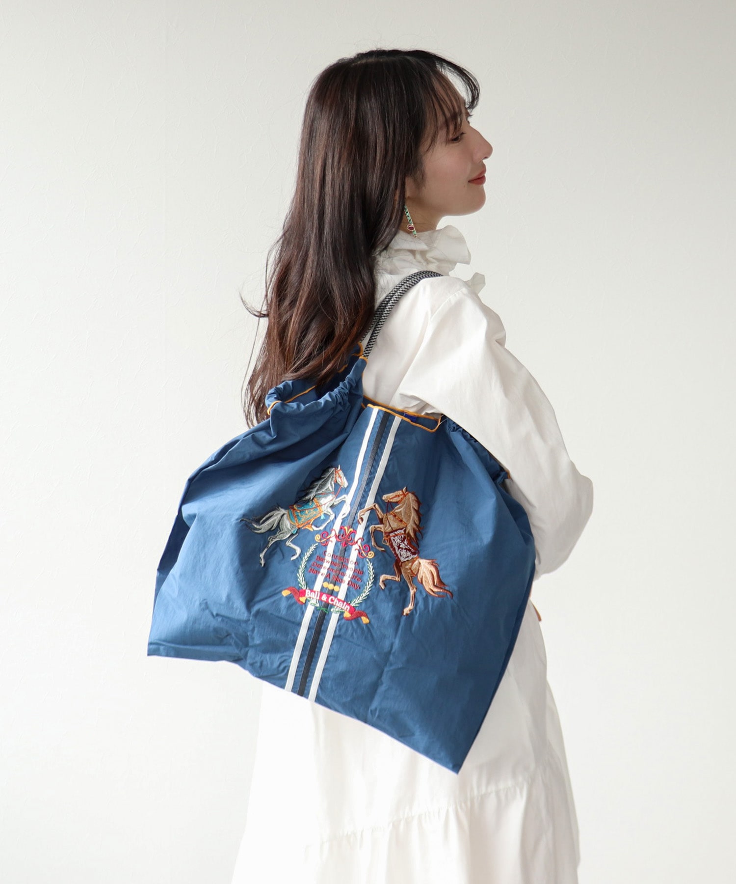 ＜一部店舗・WEB限定＞【Ball&Chain】TWIN HORSE ＜L＞