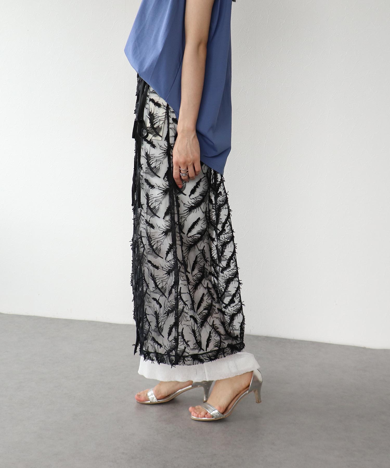 シアーラップスカート | AND ON JIONE STORE（アンドオン）ジオン商事  