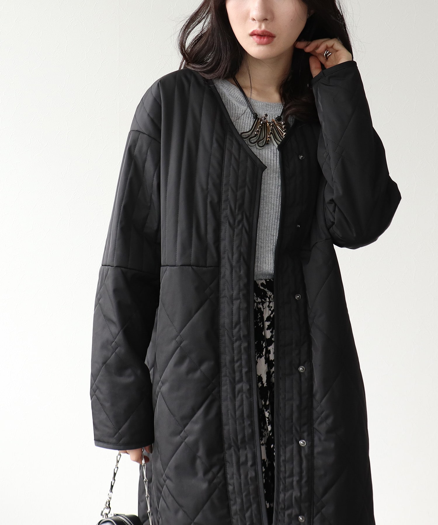 Yohji Yamamoto - 美品20AW Ground Y ライナー キルティング ロングコート 312O△の通販｜ラクマ