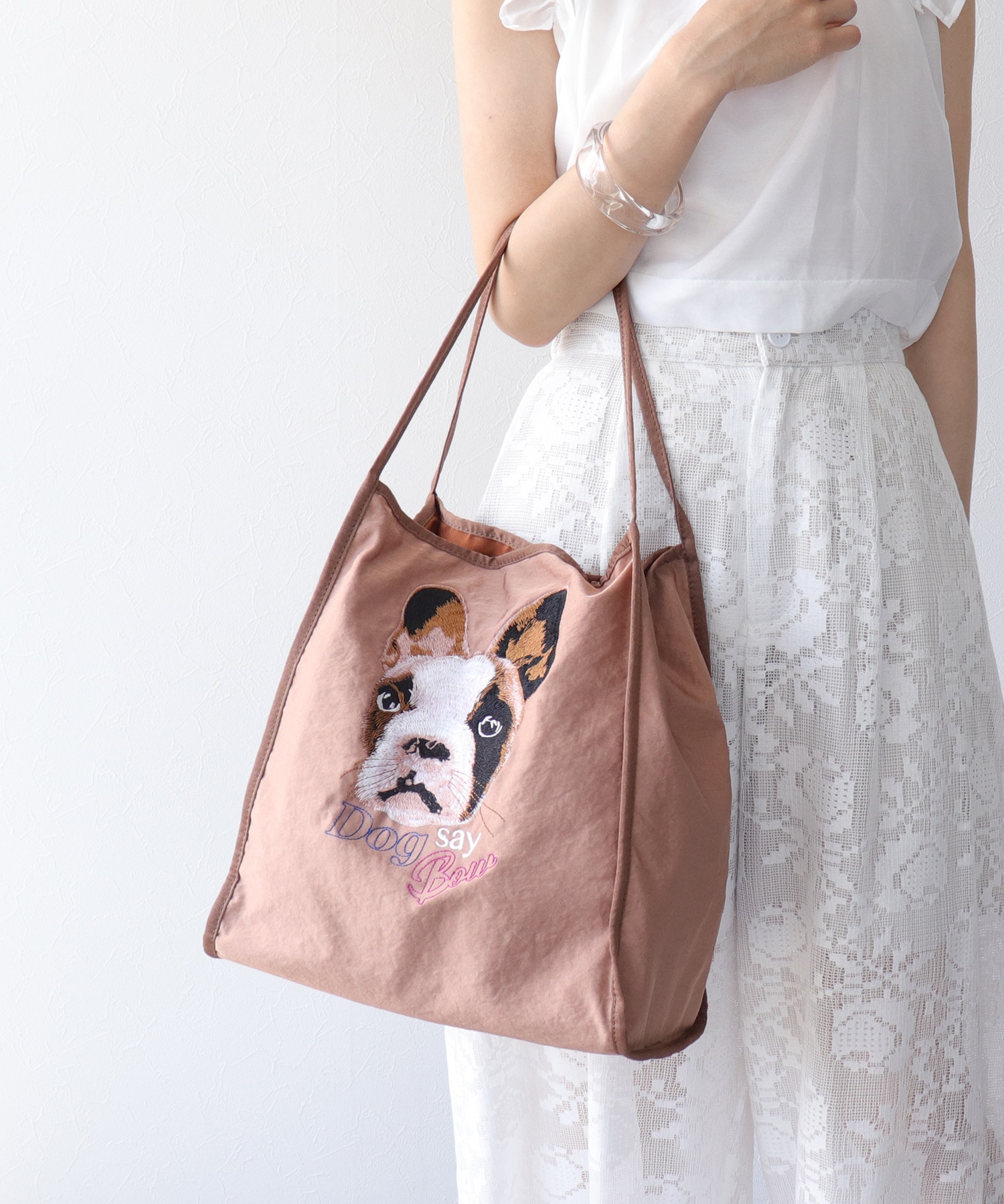 アニマル刺繍トートBAG