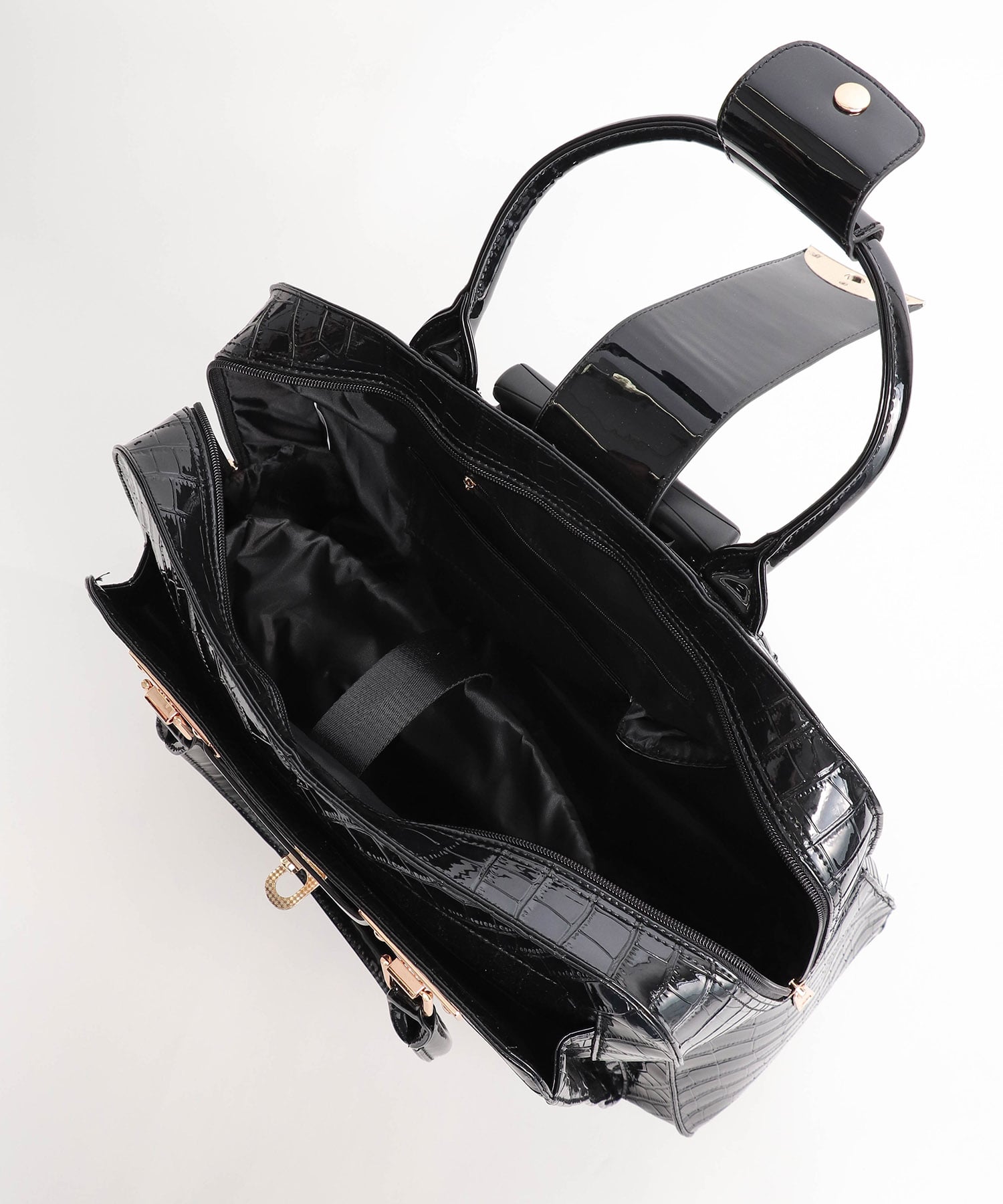 4輪型押しレトロキャリーBAG