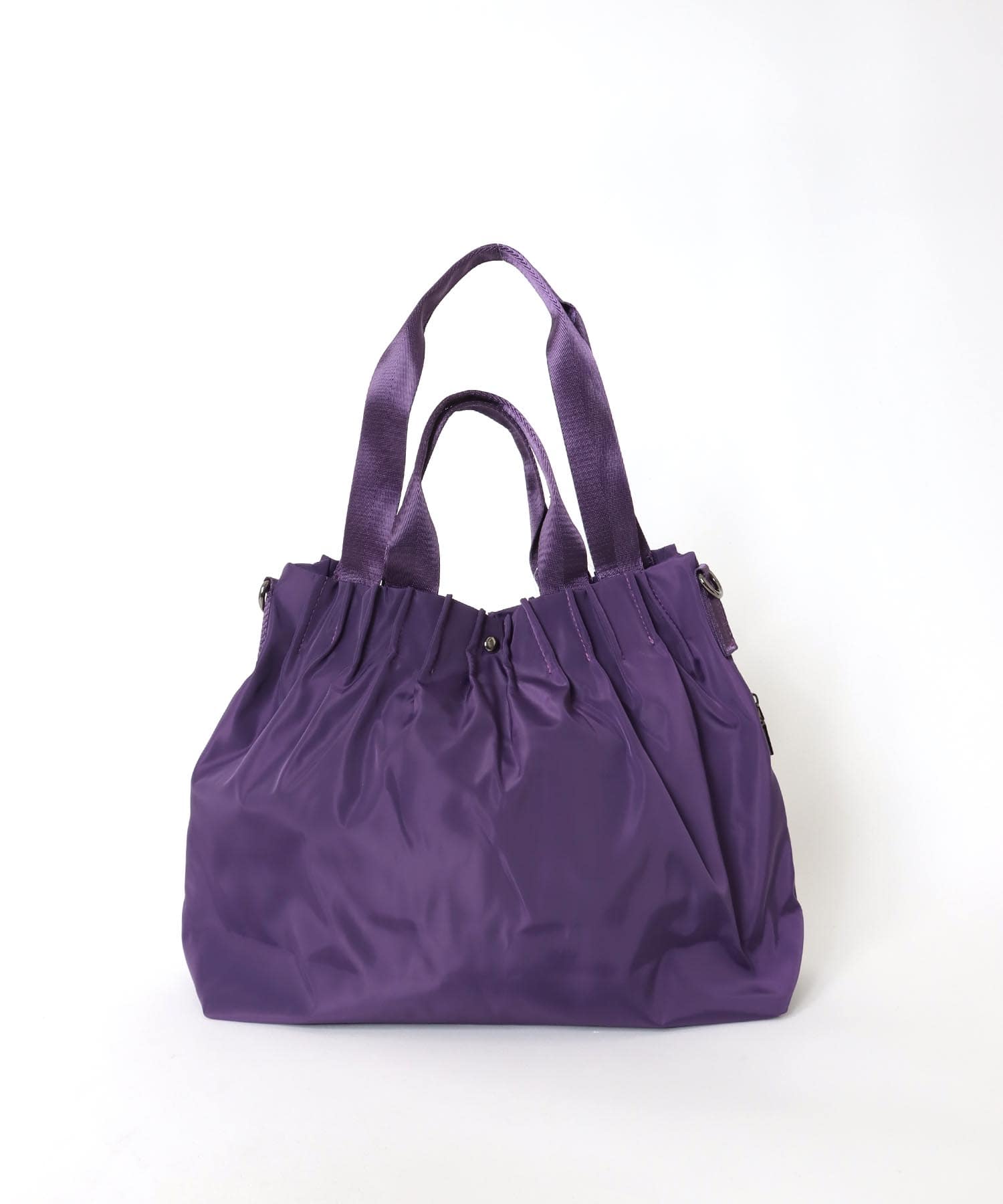 タックプリーツナイロン３WAY BAG