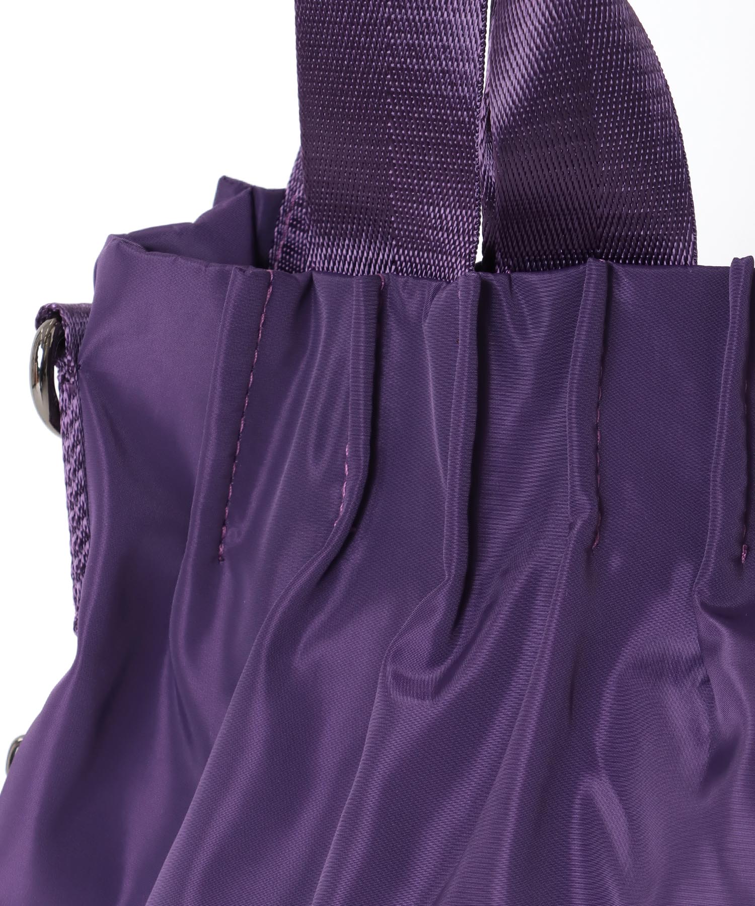 タックプリーツナイロン３WAY BAG