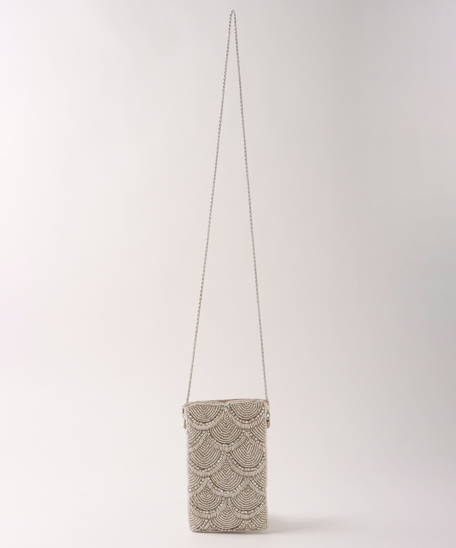ウロコ刺繍スマホショルダーBAG