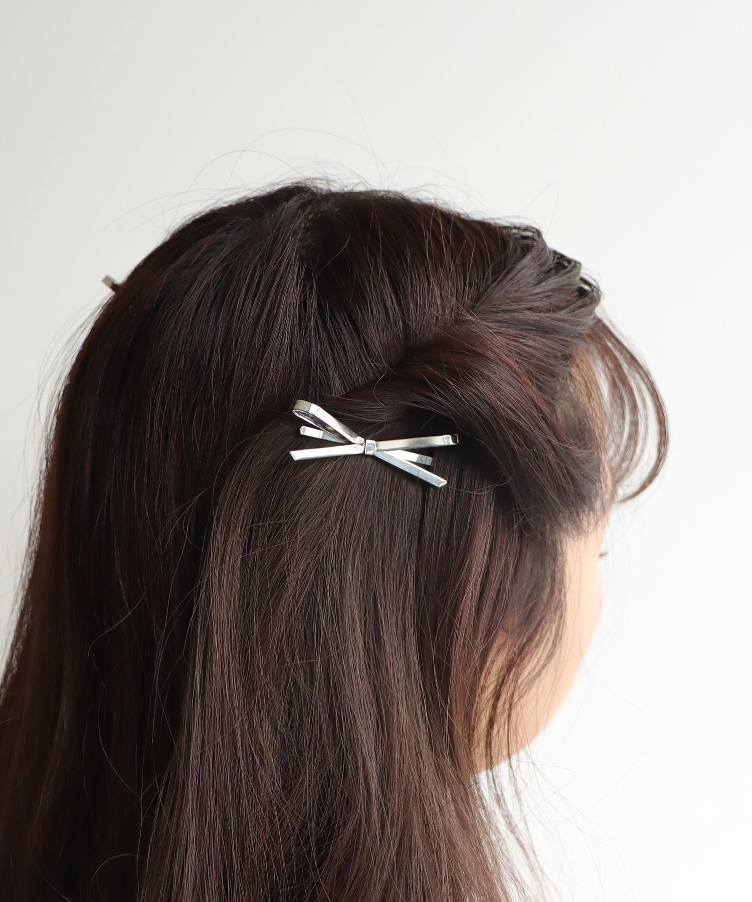 メタルリボンヘアピン