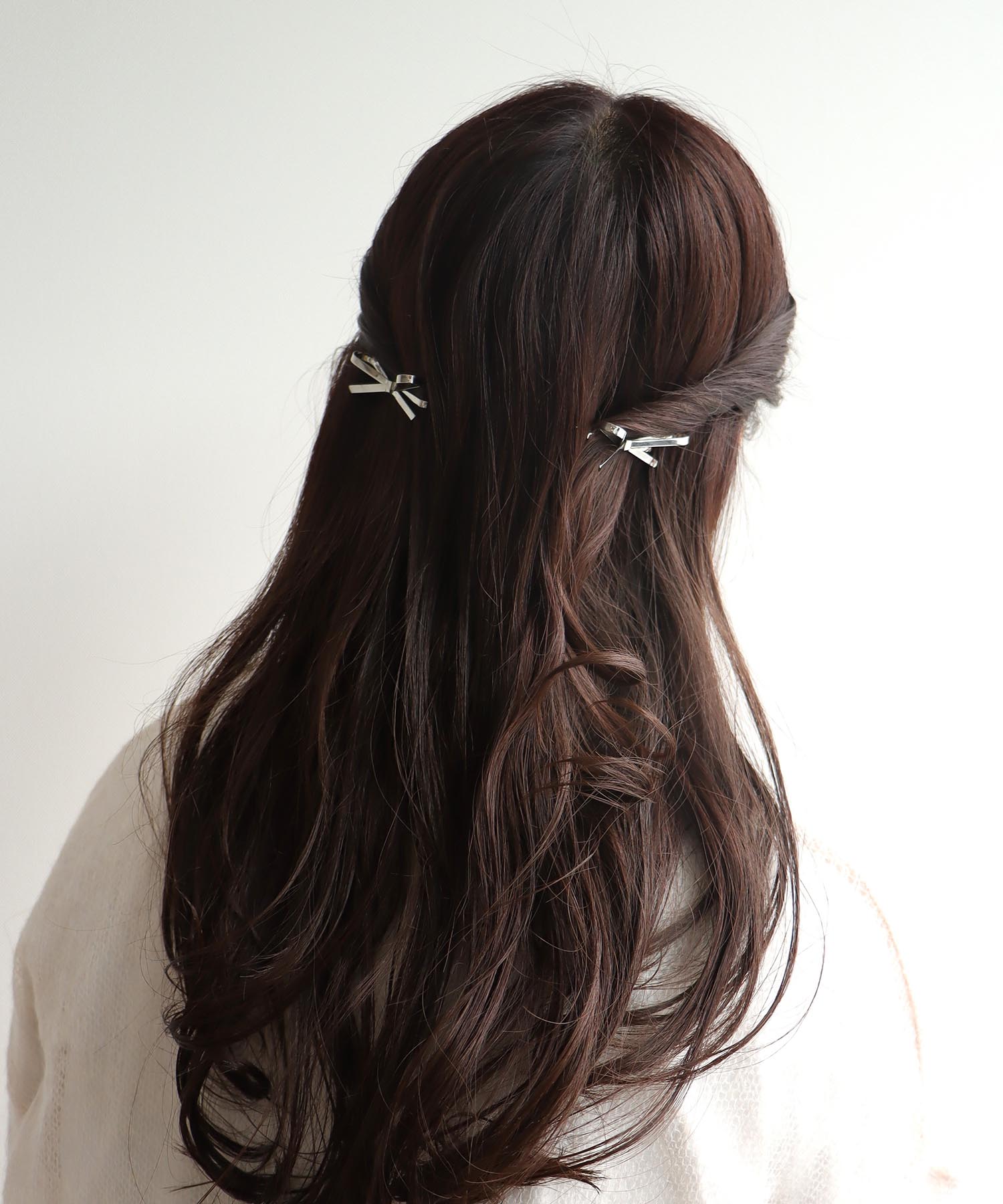メタルリボンヘアピン