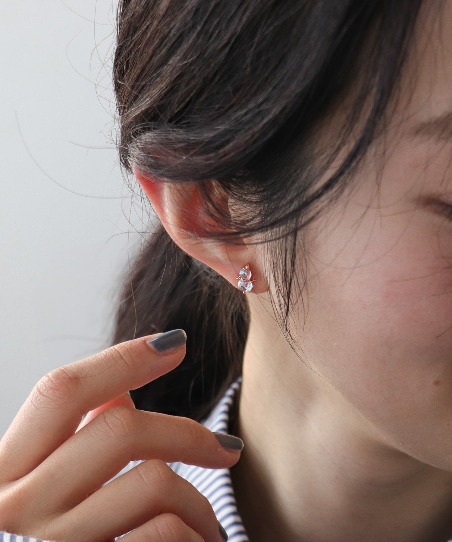 ユキダルマピアス