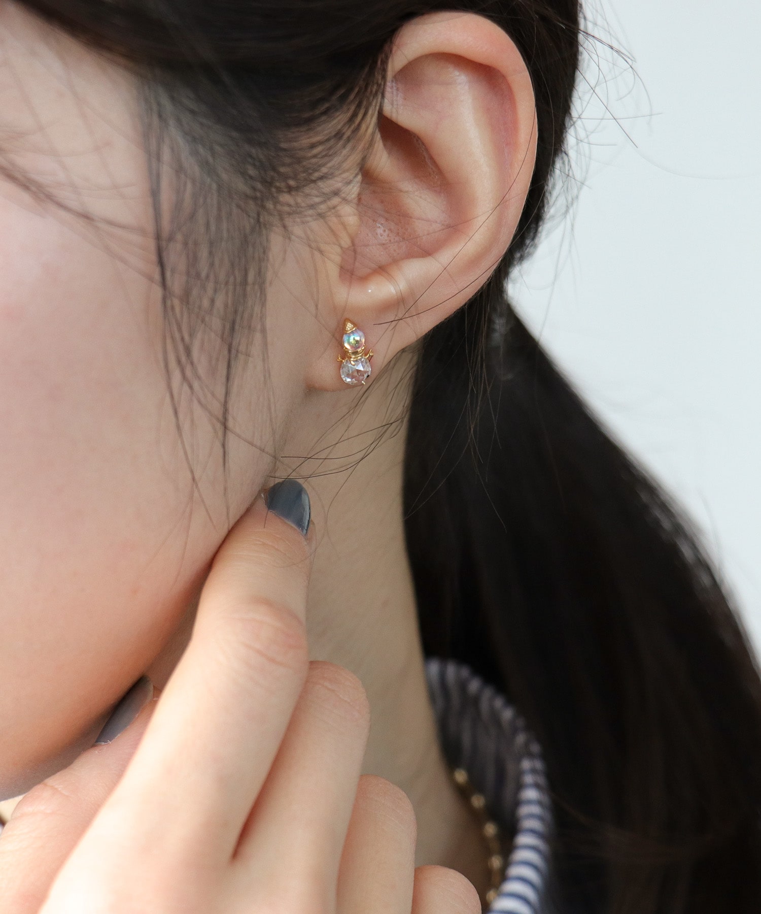 ユキダルマピアス
