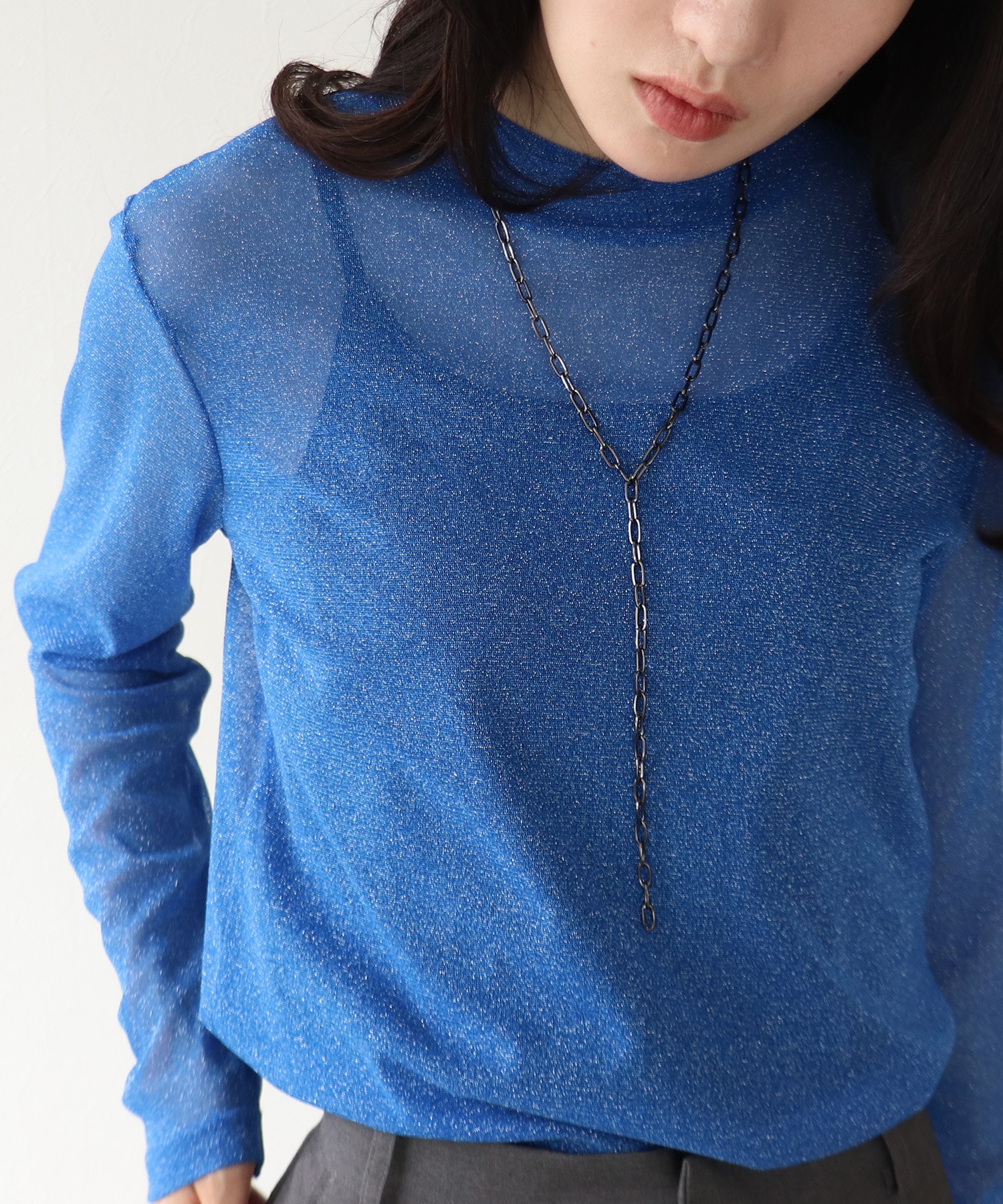 スクエアチェーンネックレス | AND ON JIONE STORE（アンドオン