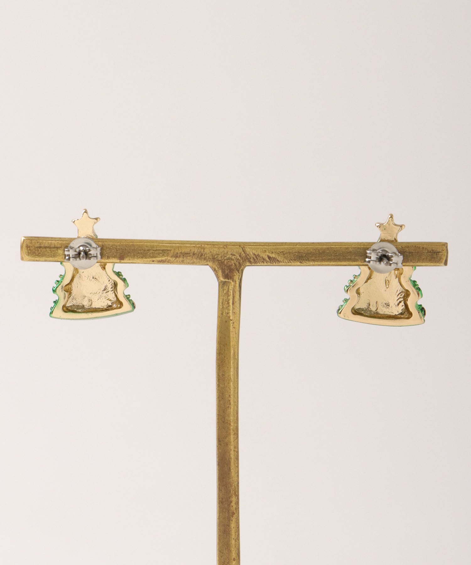 クリスマスツリーピアス