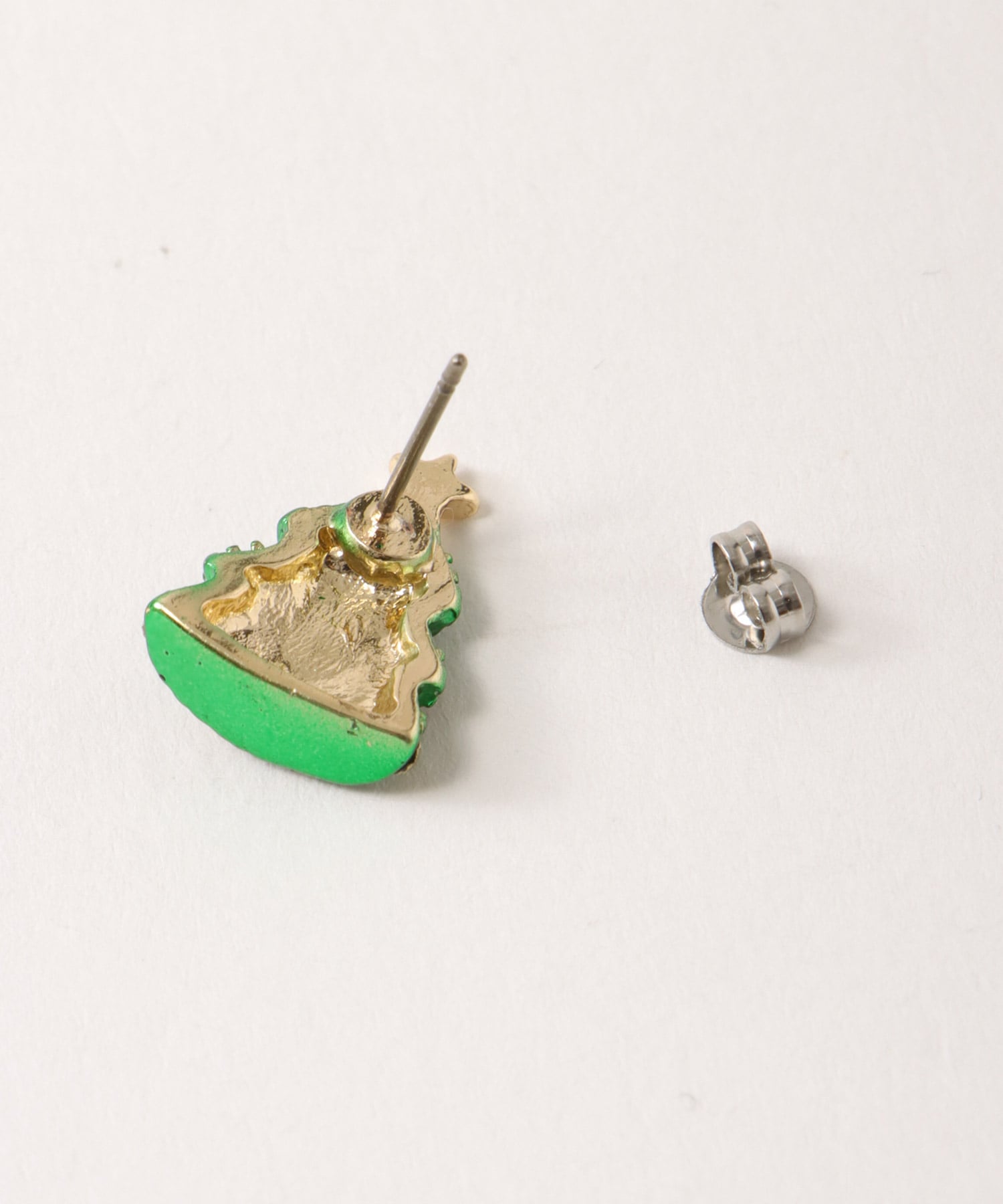 クリスマスツリーピアス