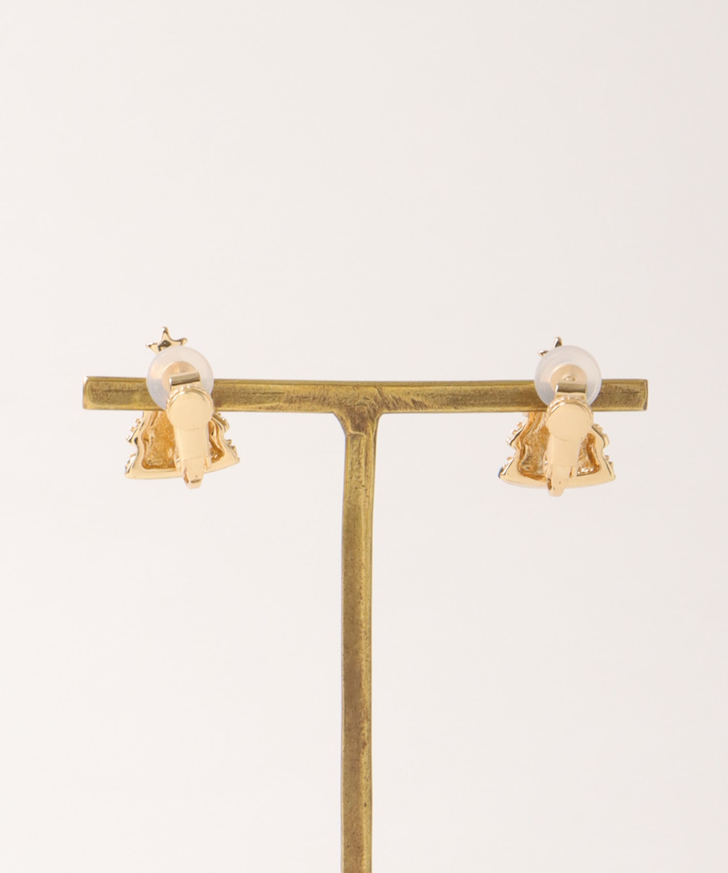 クリスマスツリーイヤリング