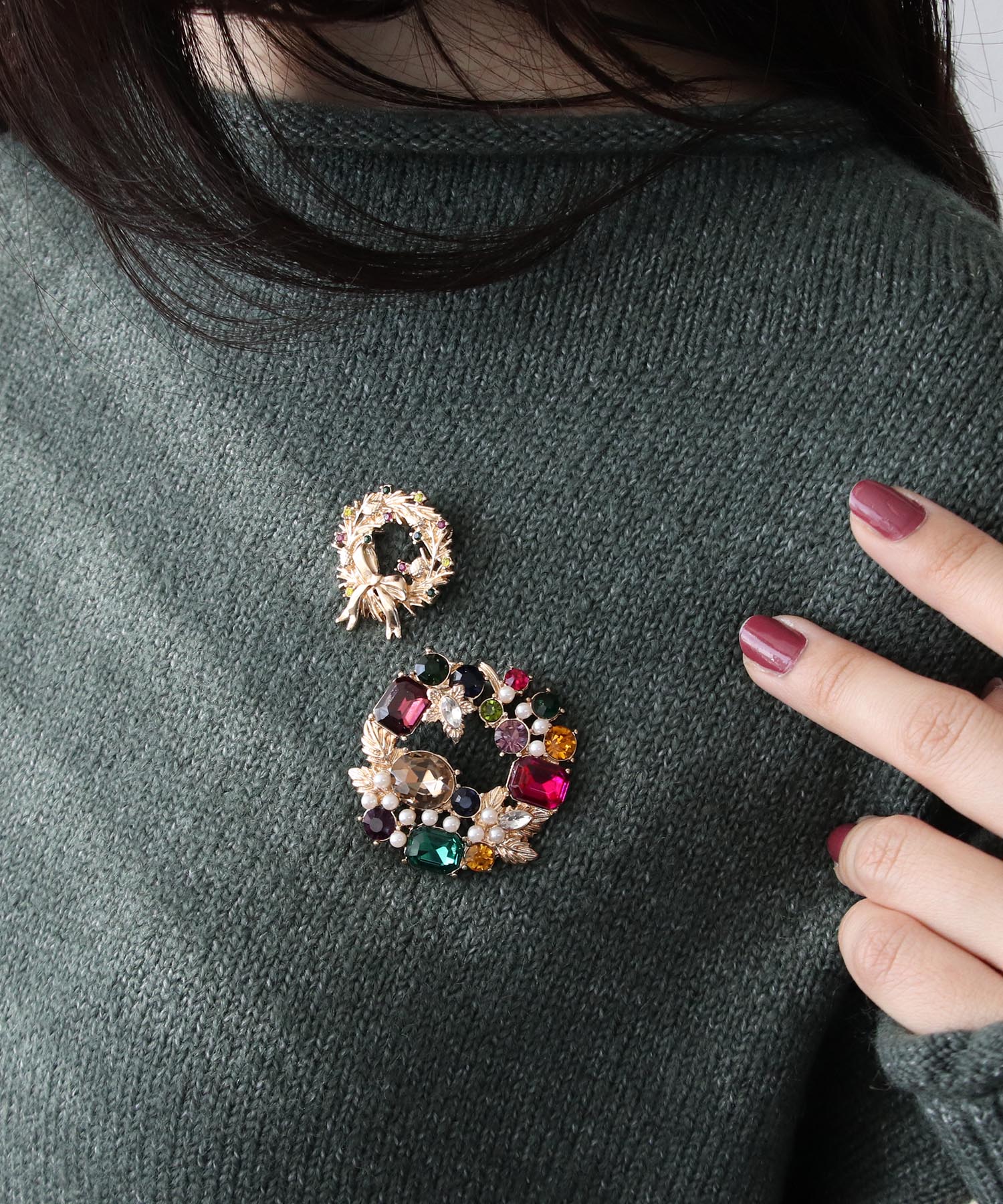 マルチビジュリースブローチ