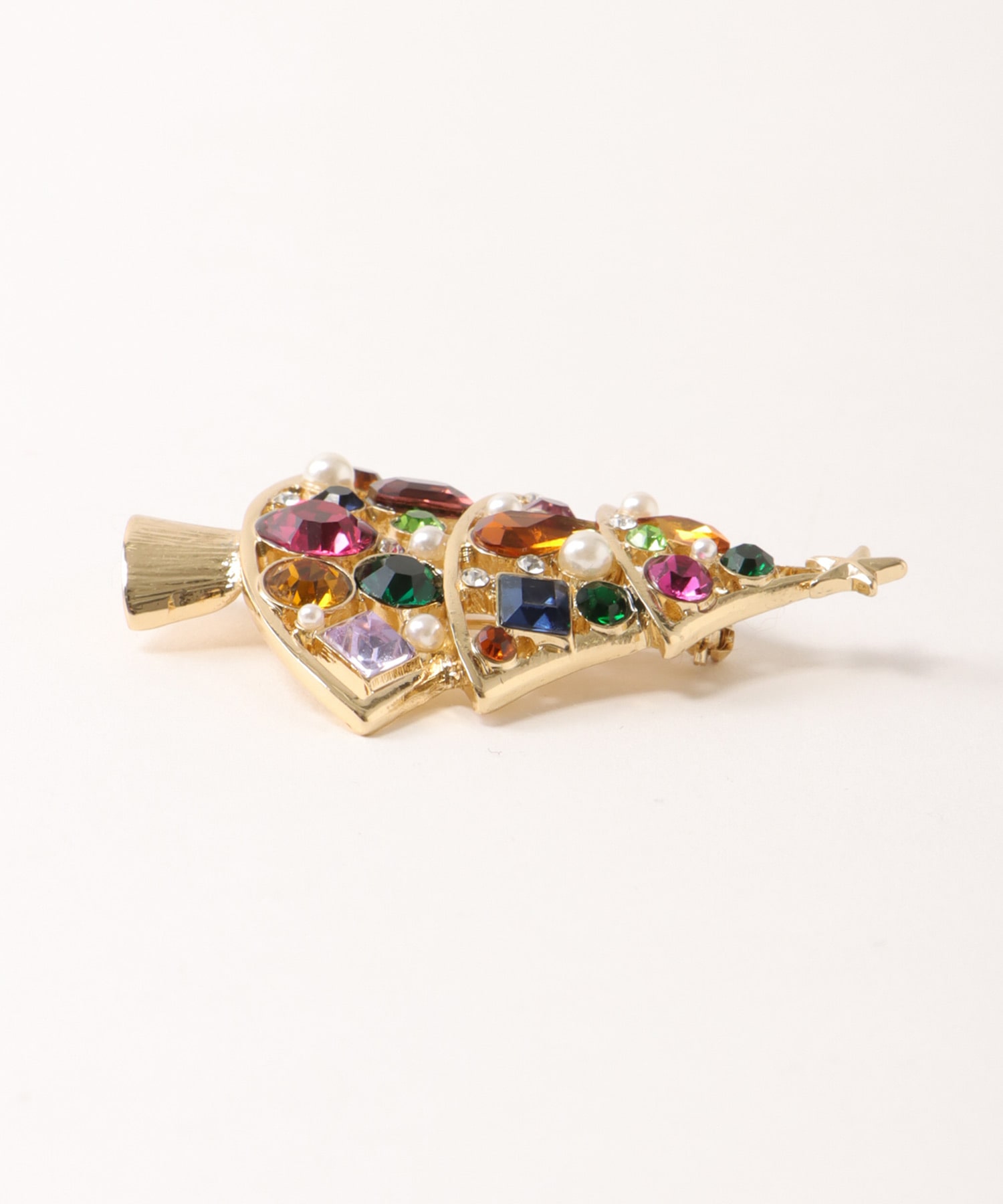 マルチビジュクリスマスツリーブローチ