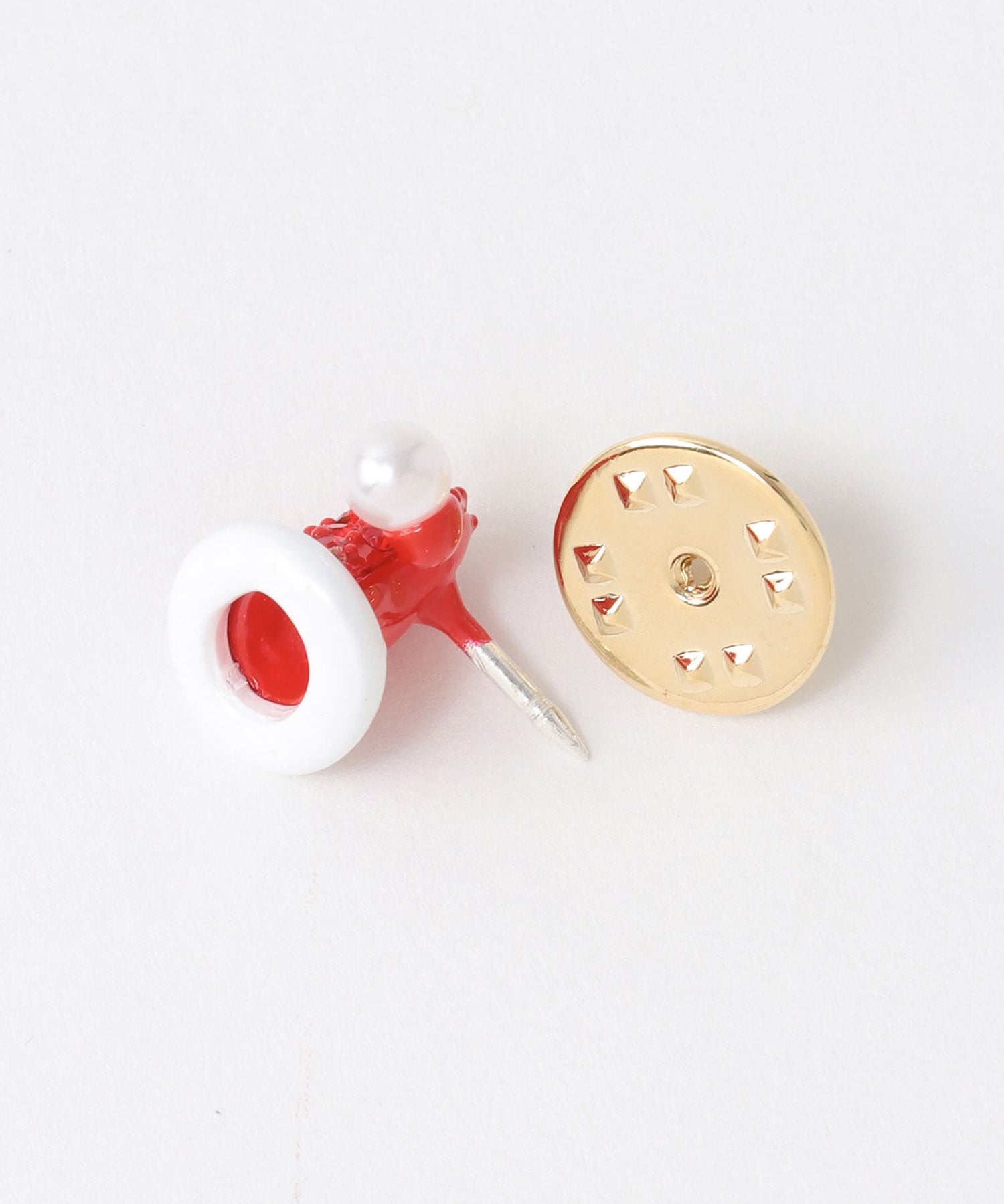 サンタ帽子タックピン