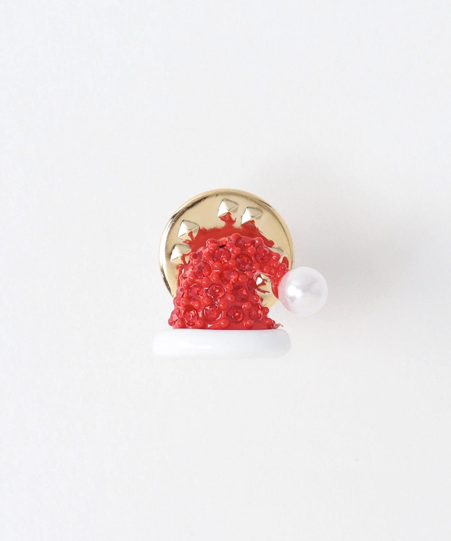 サンタ帽子タックピン