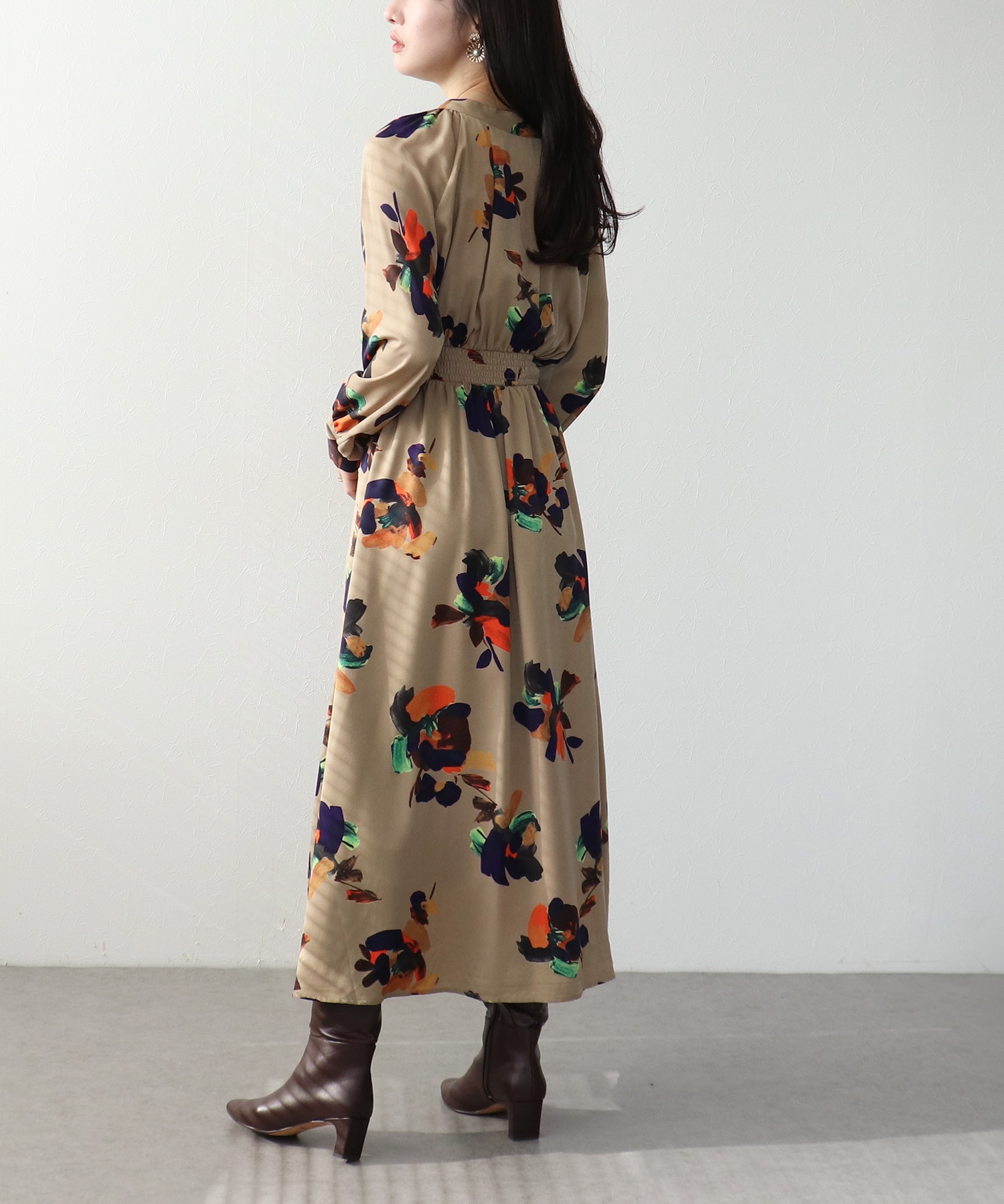 ≪新色追加≫ヴィンテージフラワー２ＷＡＹワンピース | AND ON JIONE STORE（アンドオン）ジオン商事公式オンラインストア