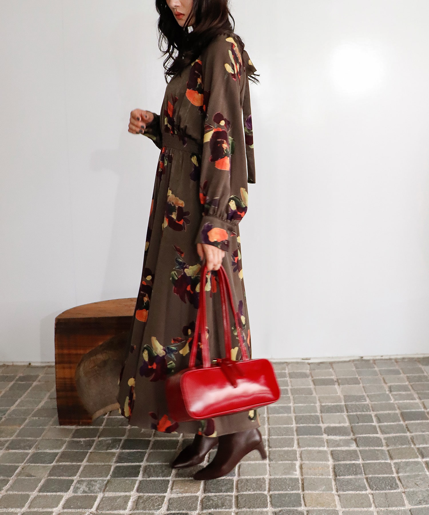 ≪新色追加≫ヴィンテージフラワー２ＷＡＹワンピース | AND ON JIONE STORE（アンドオン）ジオン商事公式オンラインストア