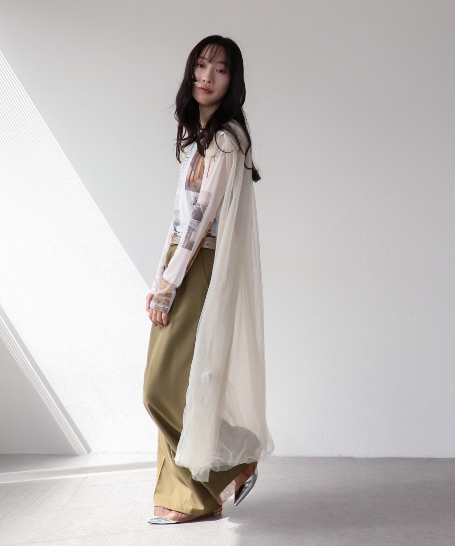 ella_selectshop ella コクーン　ジレ　yori VERY ella_selectshop ella コクーン ジレ yori VERY ヨリ