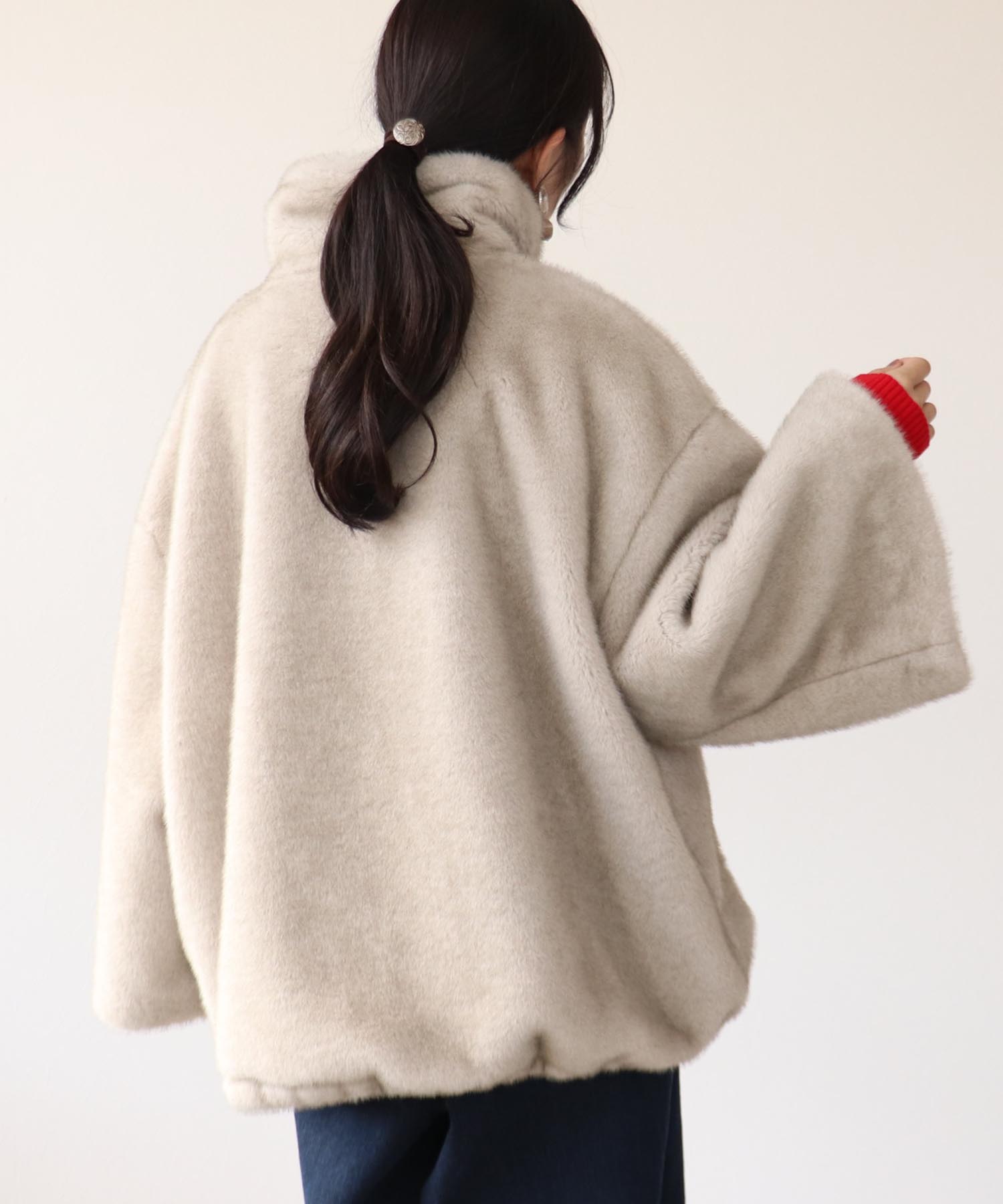 エコミンクファーブルゾン | AND ON JIONE STORE（アンドオン