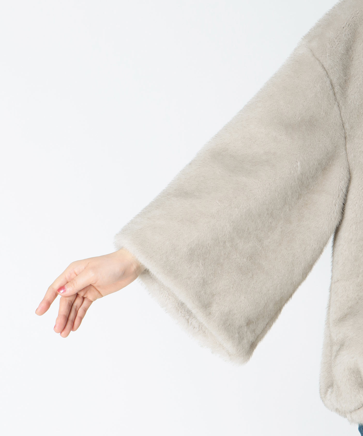 エコミンクファーブルゾン | AND ON JIONE STORE（アンドオン