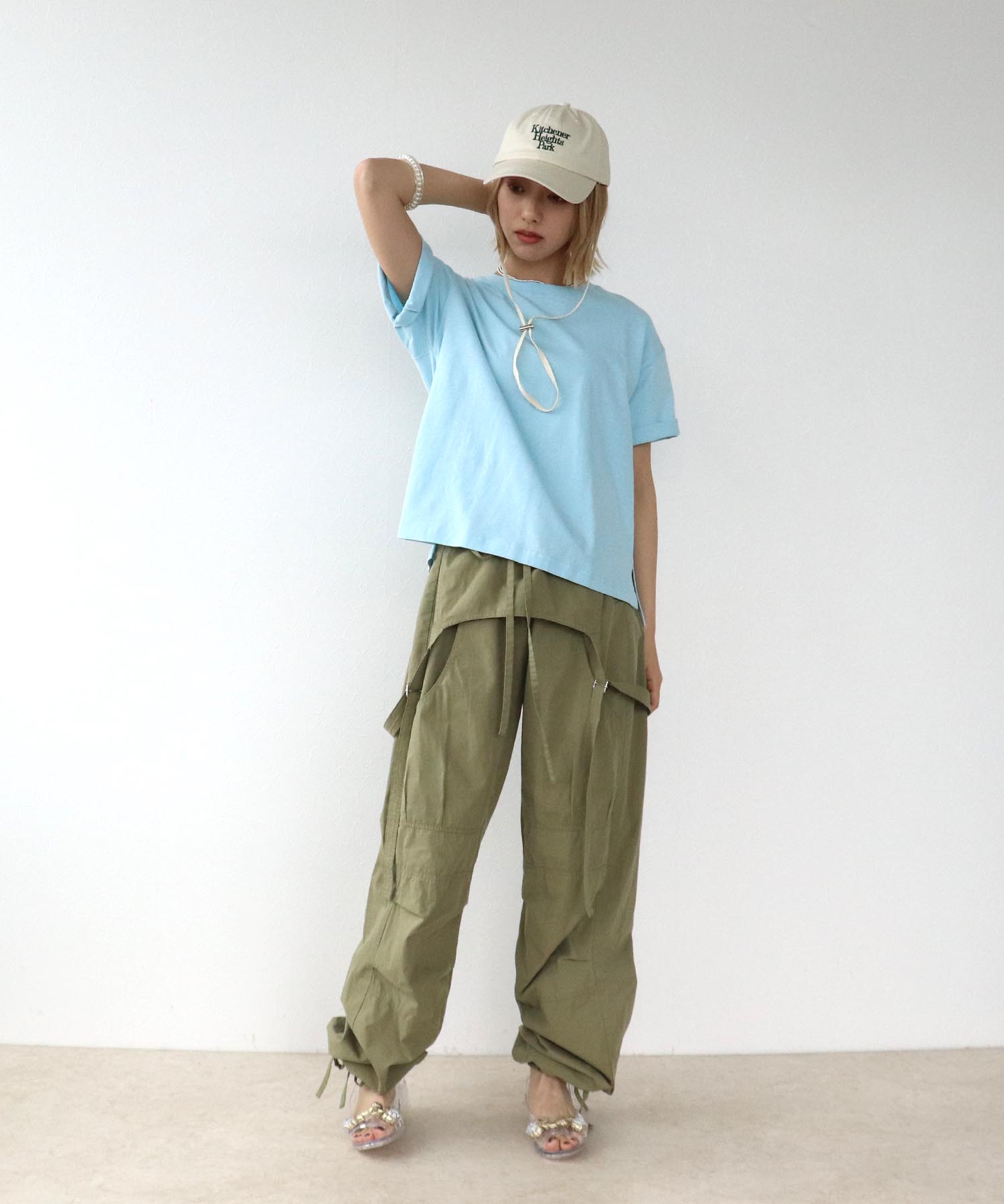 【抗菌防臭加工】USAコットンクルーネックTシャツ