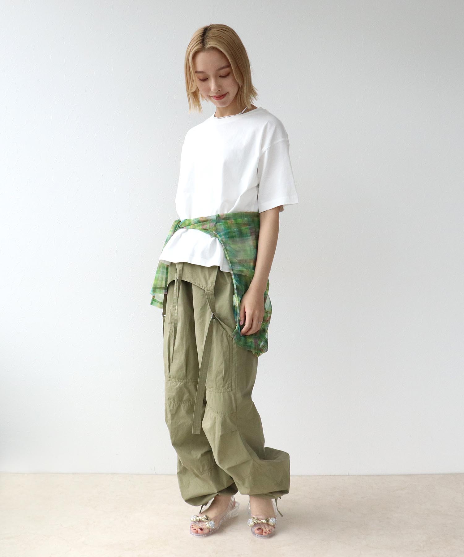 【抗菌防臭加工】USAコットンクルーネックTシャツ