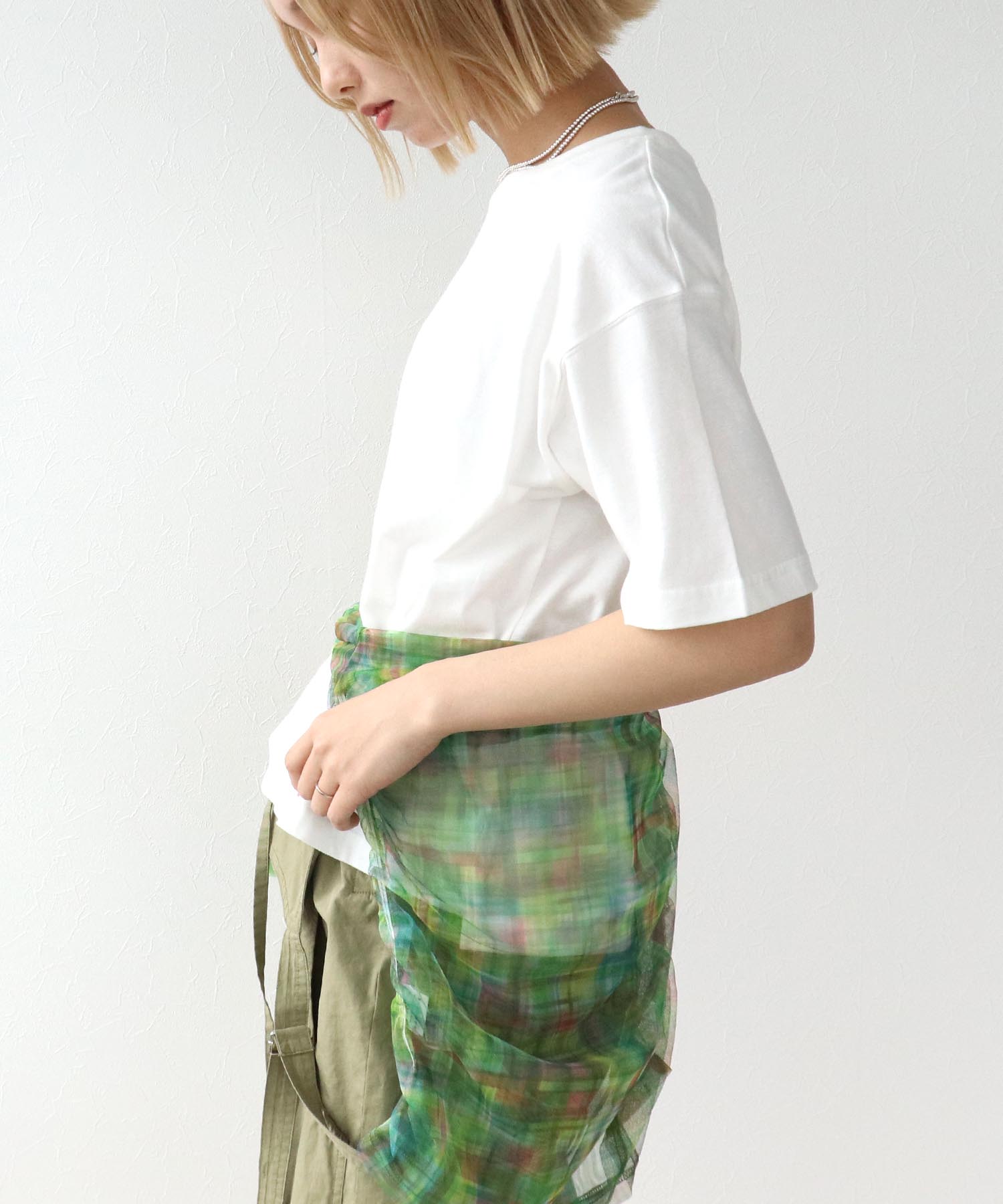 【抗菌防臭加工】USAコットンクルーネックTシャツ