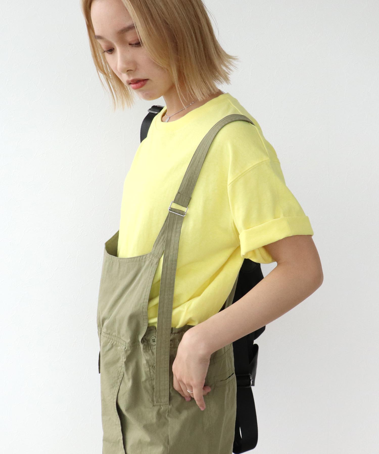 【抗菌防臭加工】USAコットンクルーネックTシャツ