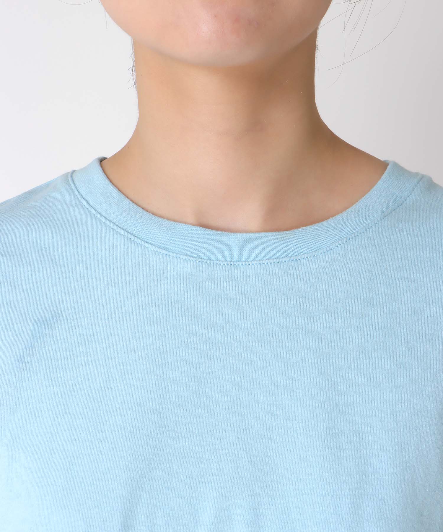 【抗菌防臭加工】USAコットンクルーネックTシャツ