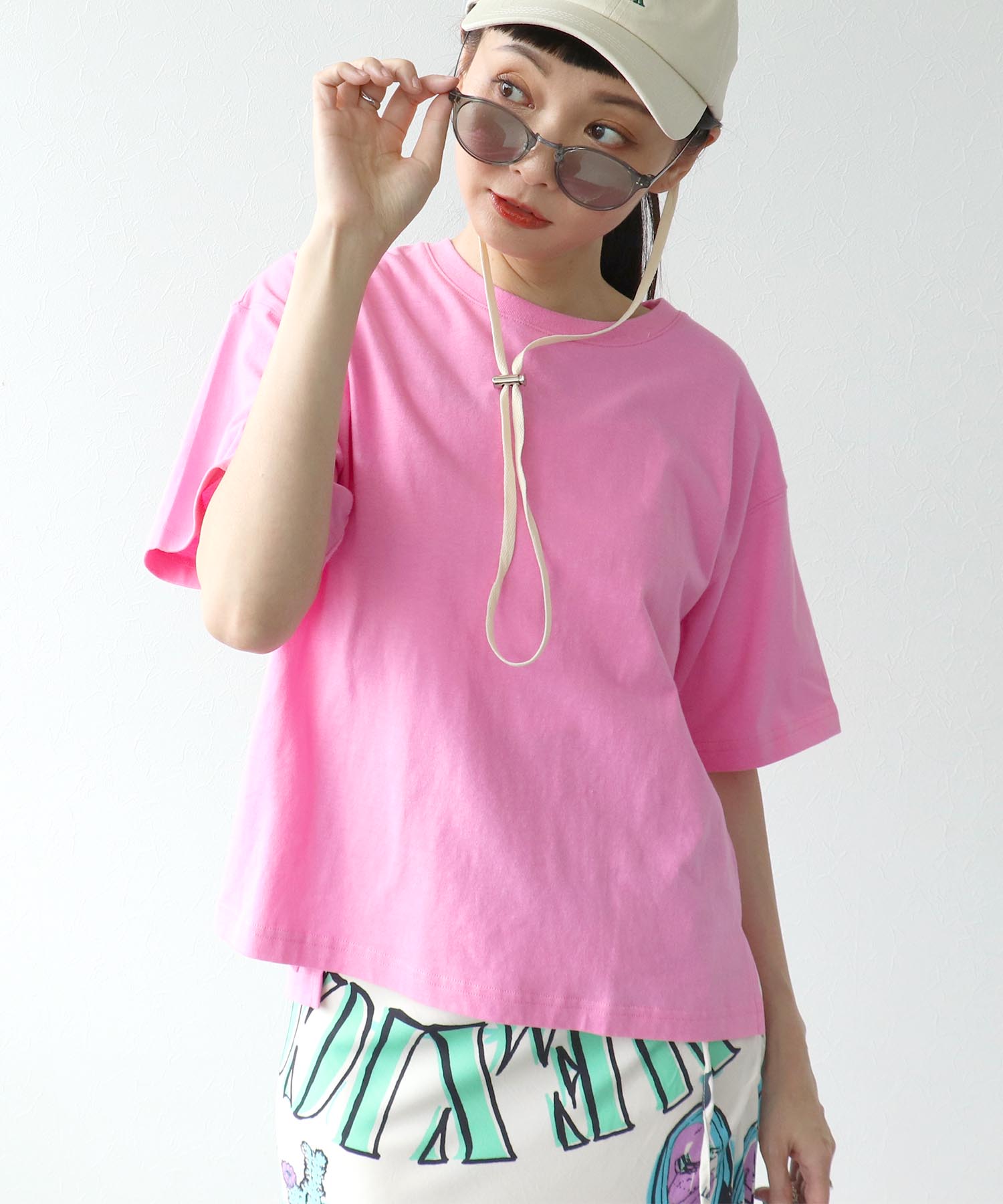 【抗菌防臭加工】USAコットンクルーネックTシャツ