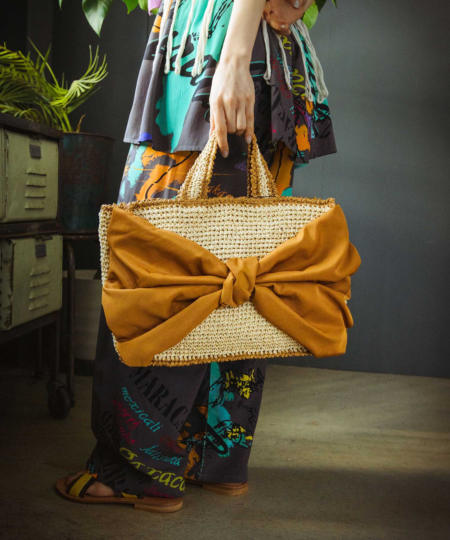リボンクロシェBAG