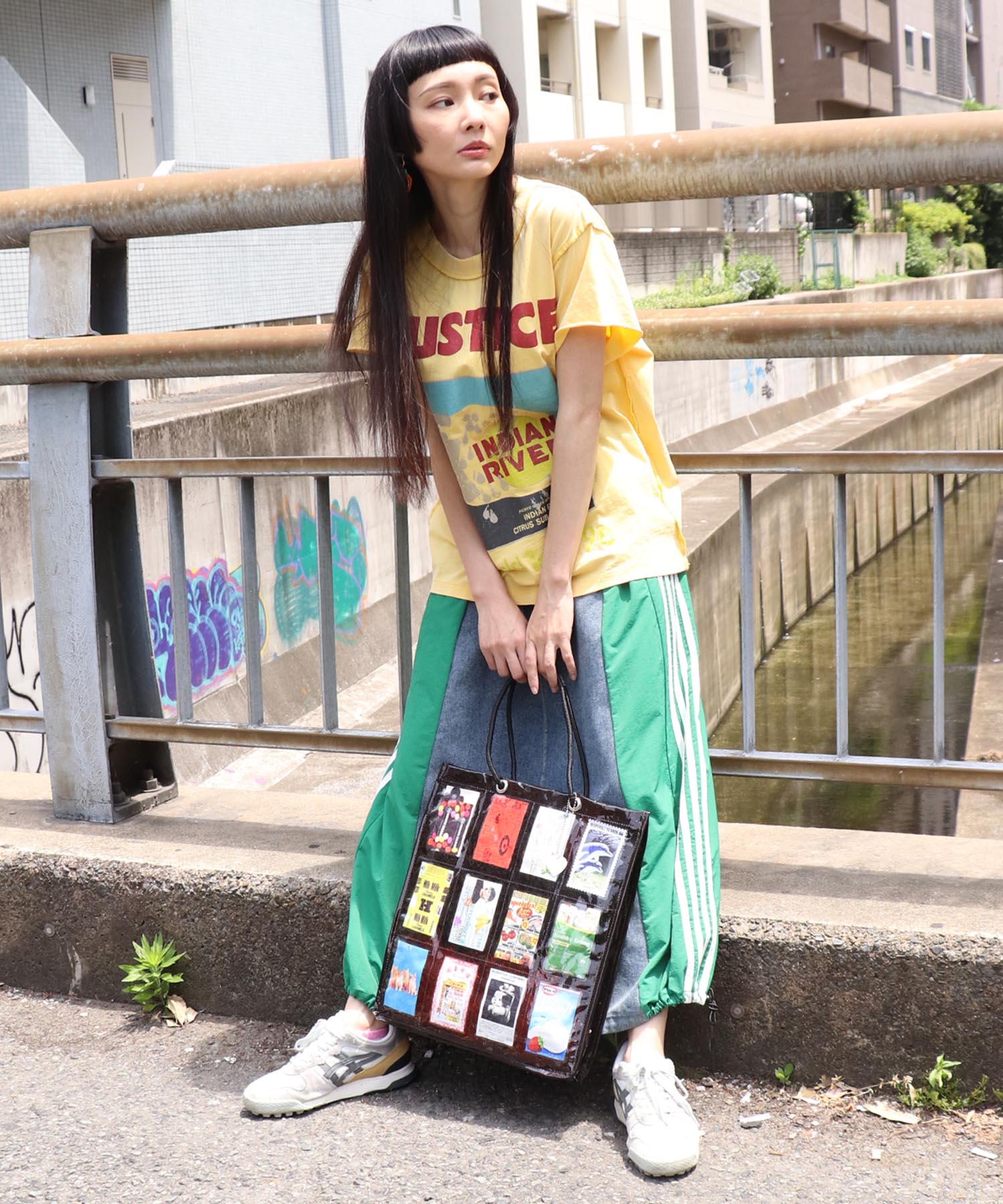 Shield Motif Tote