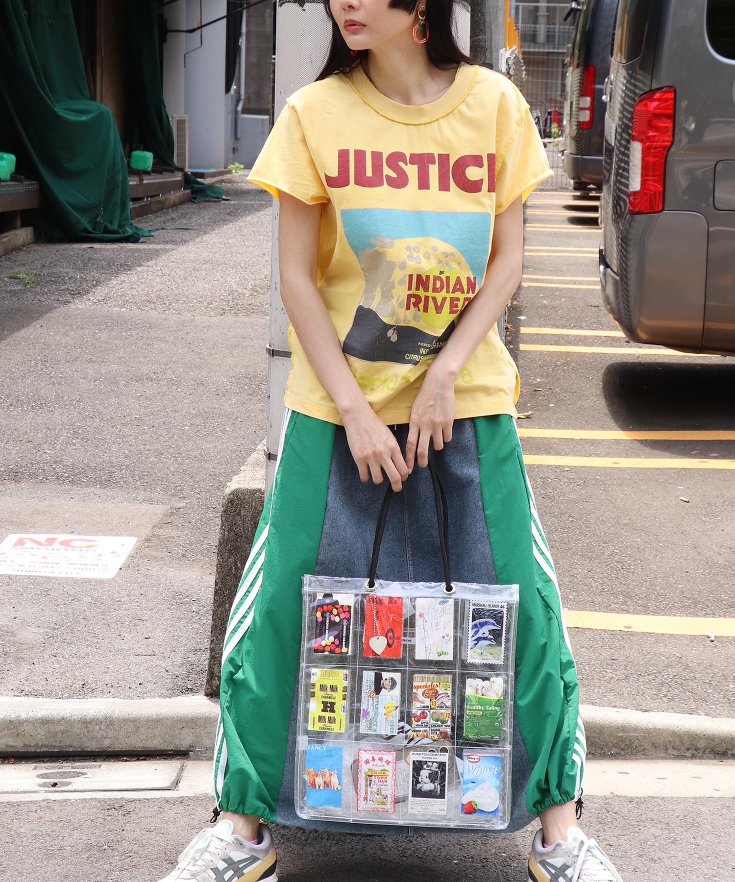 Shield Motif Tote
