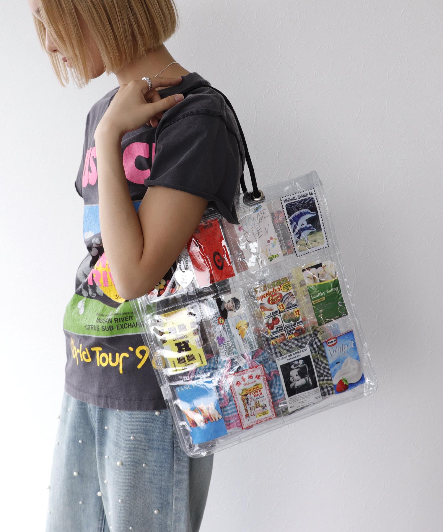 Shield Motif Tote