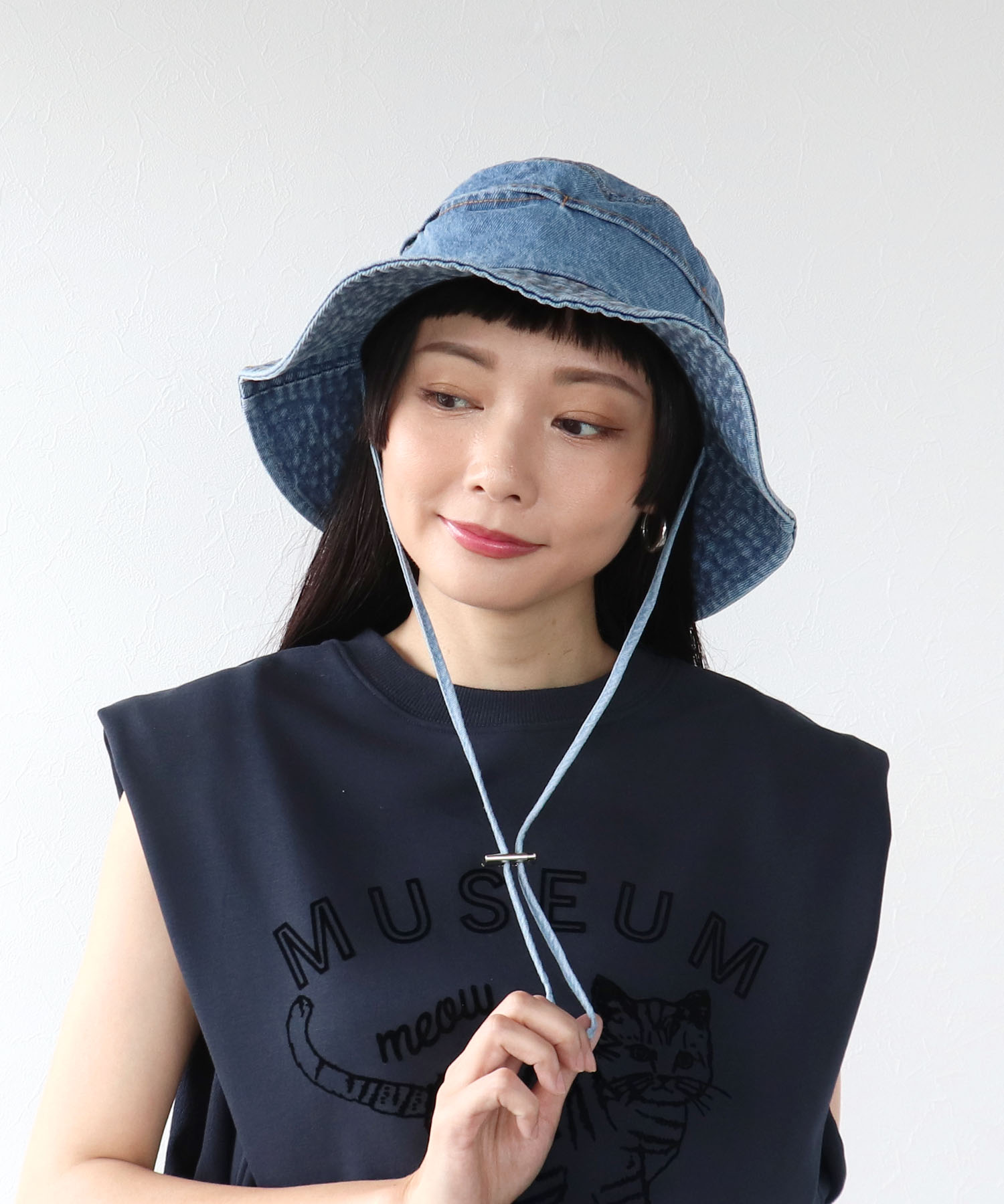 アジャスター付きデニムHAT