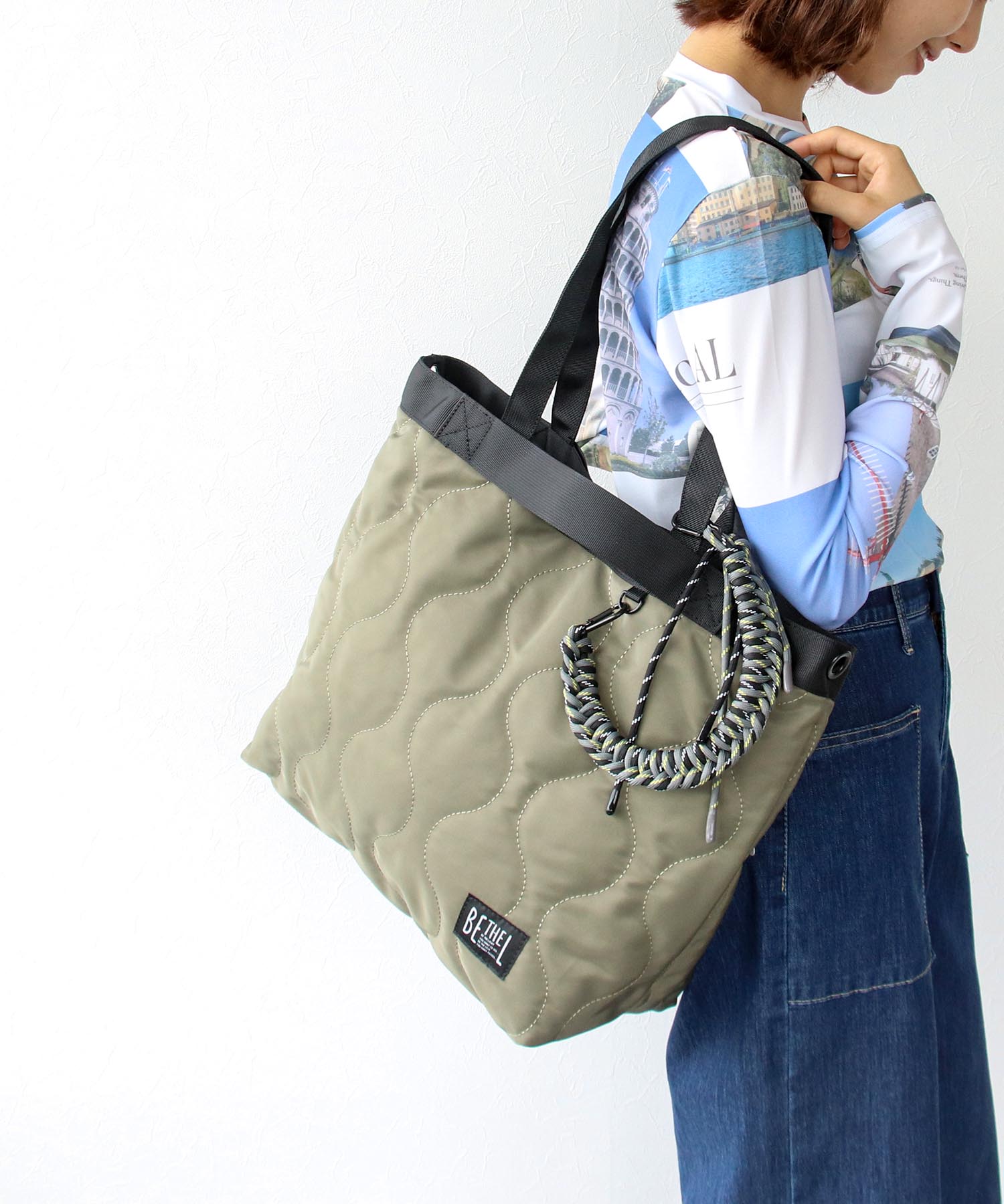 【BETHEL】2-IN-1 TOTE BAG