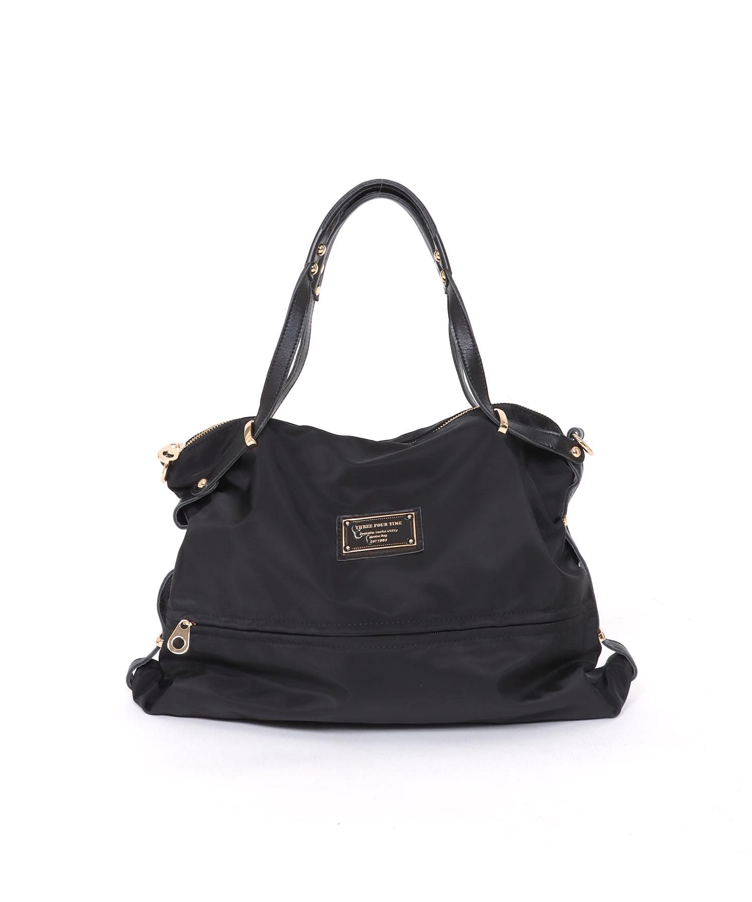 トリムレザージッパーポケットナイロンＢＡＧ