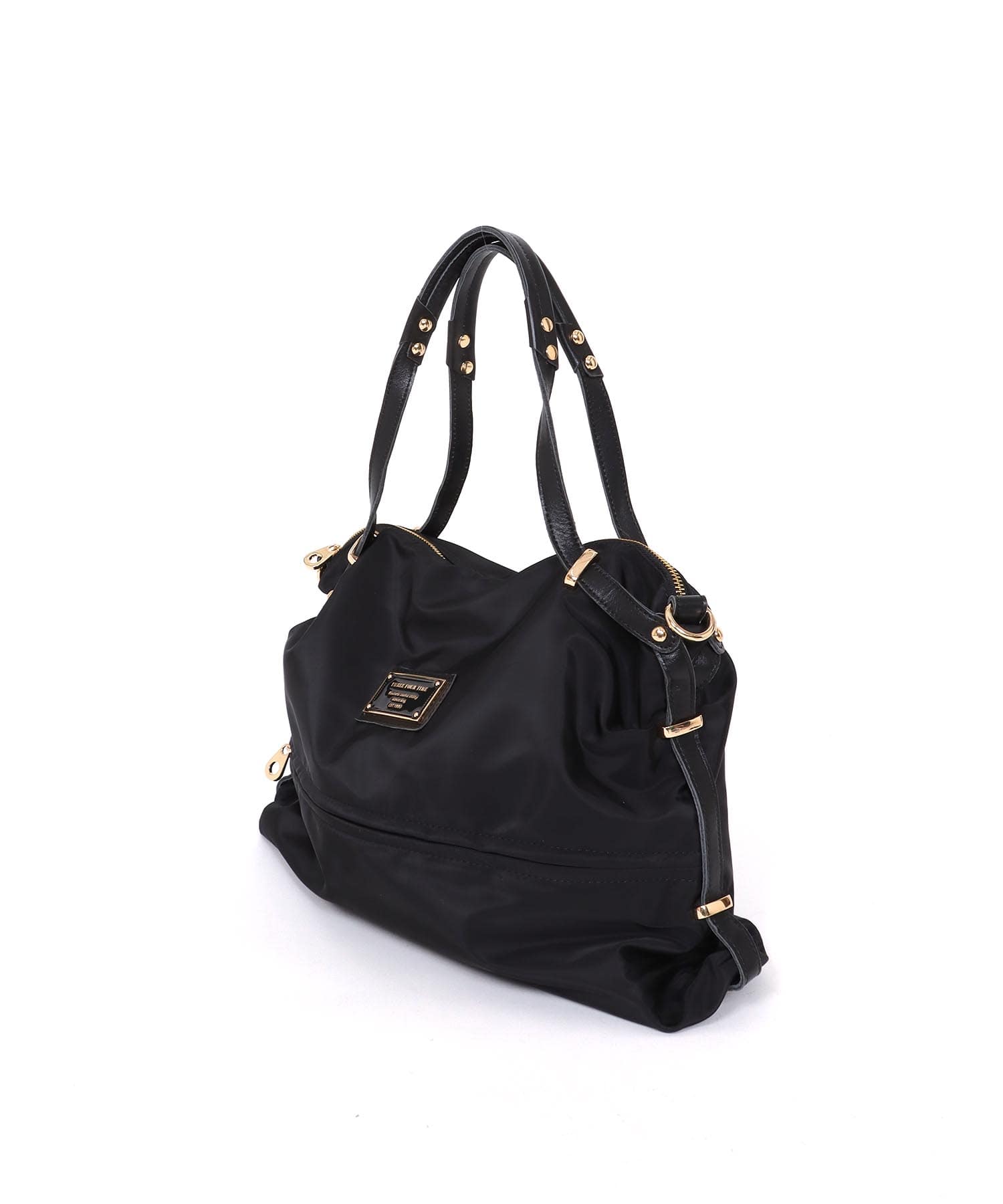 トリムレザージッパーポケットナイロンＢＡＧ